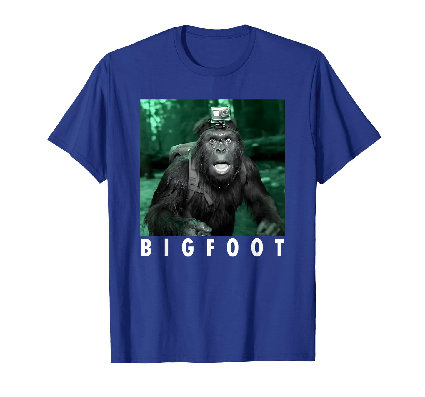 Bigfoot Funny Sasquatch Bigfoot Vlogs for Hikers T-Shirt