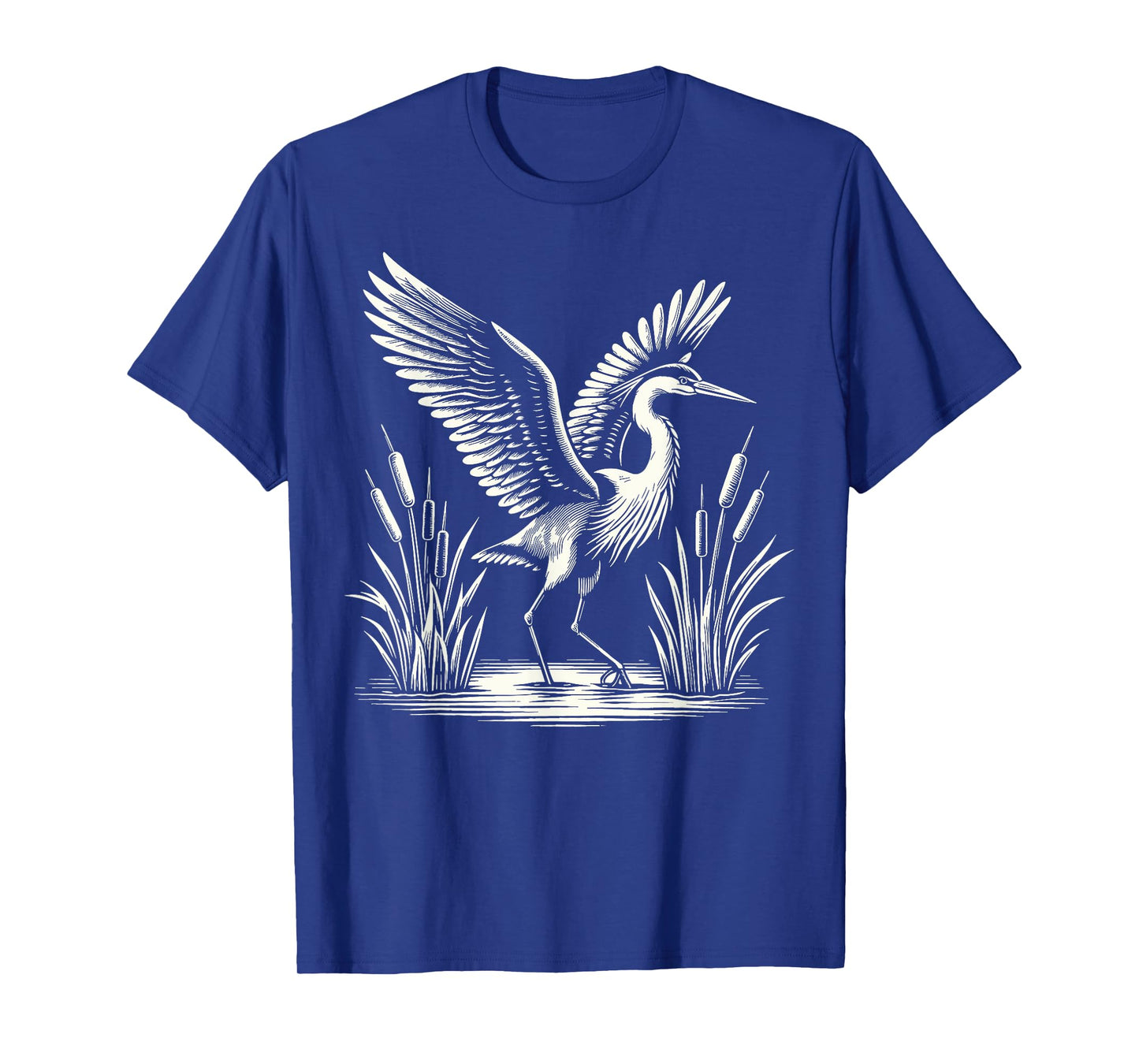 Heron Bird Birding T-Shirt