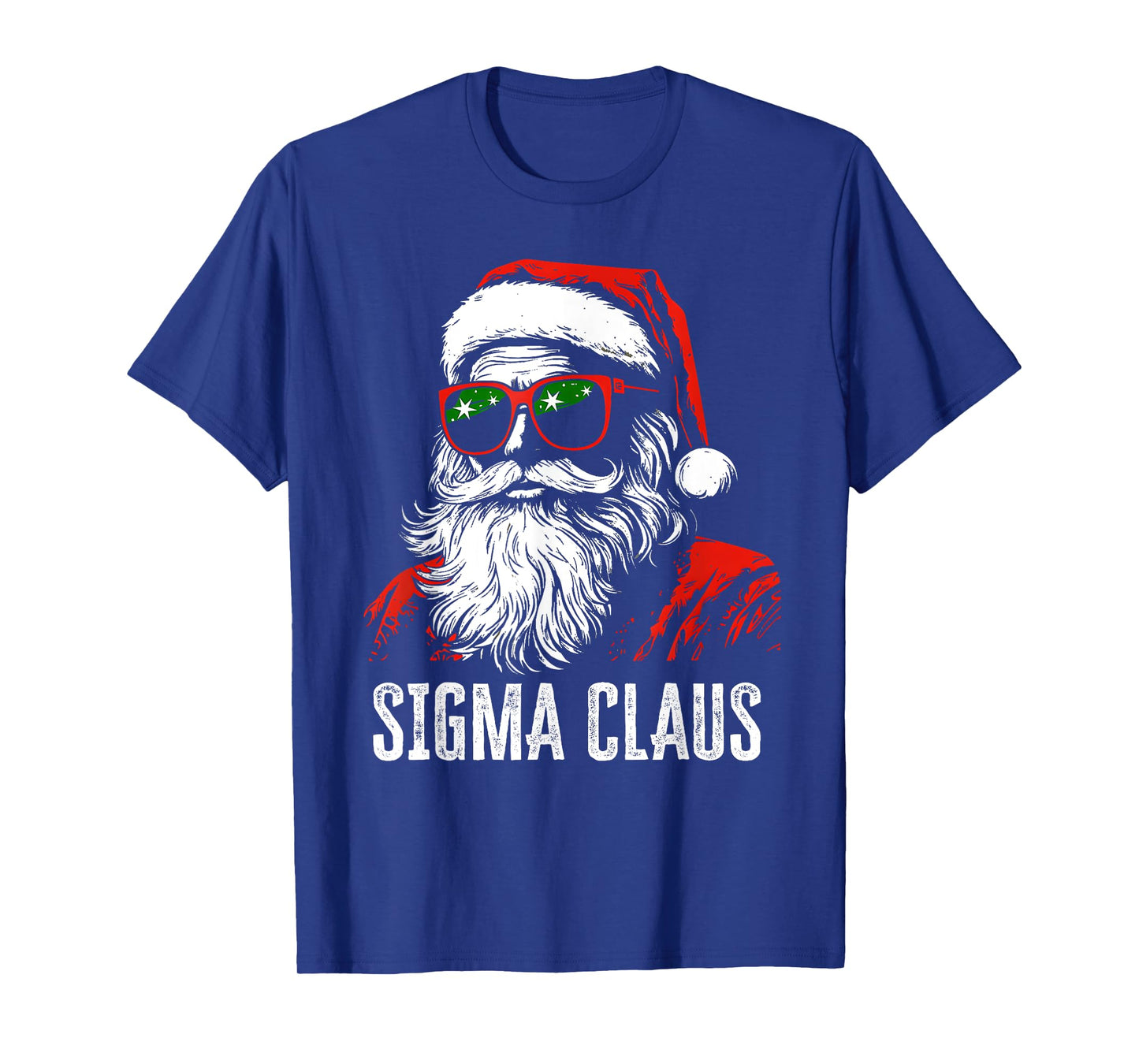 Sigma Claus Santa Funny Christmas Rizz Male The Rizzler Meme T-Shirt