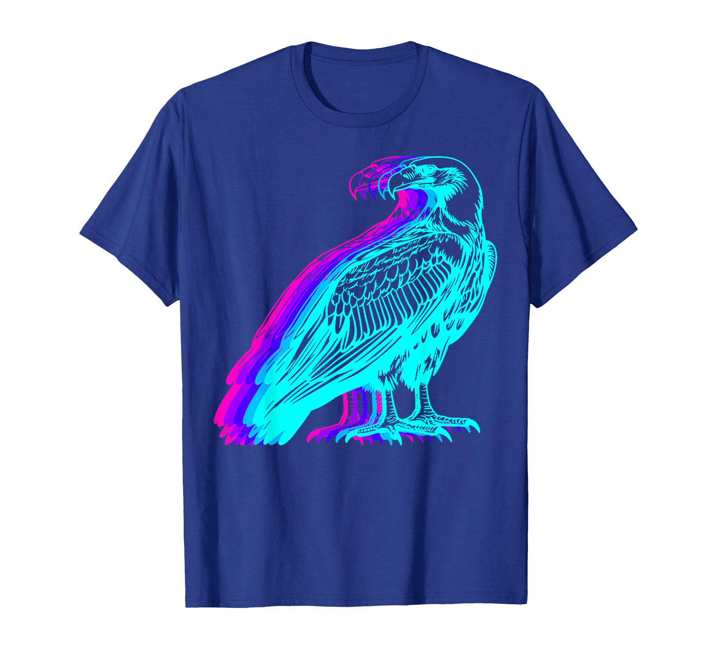 Retro Vulture Bird Vaporwave T-Shirt