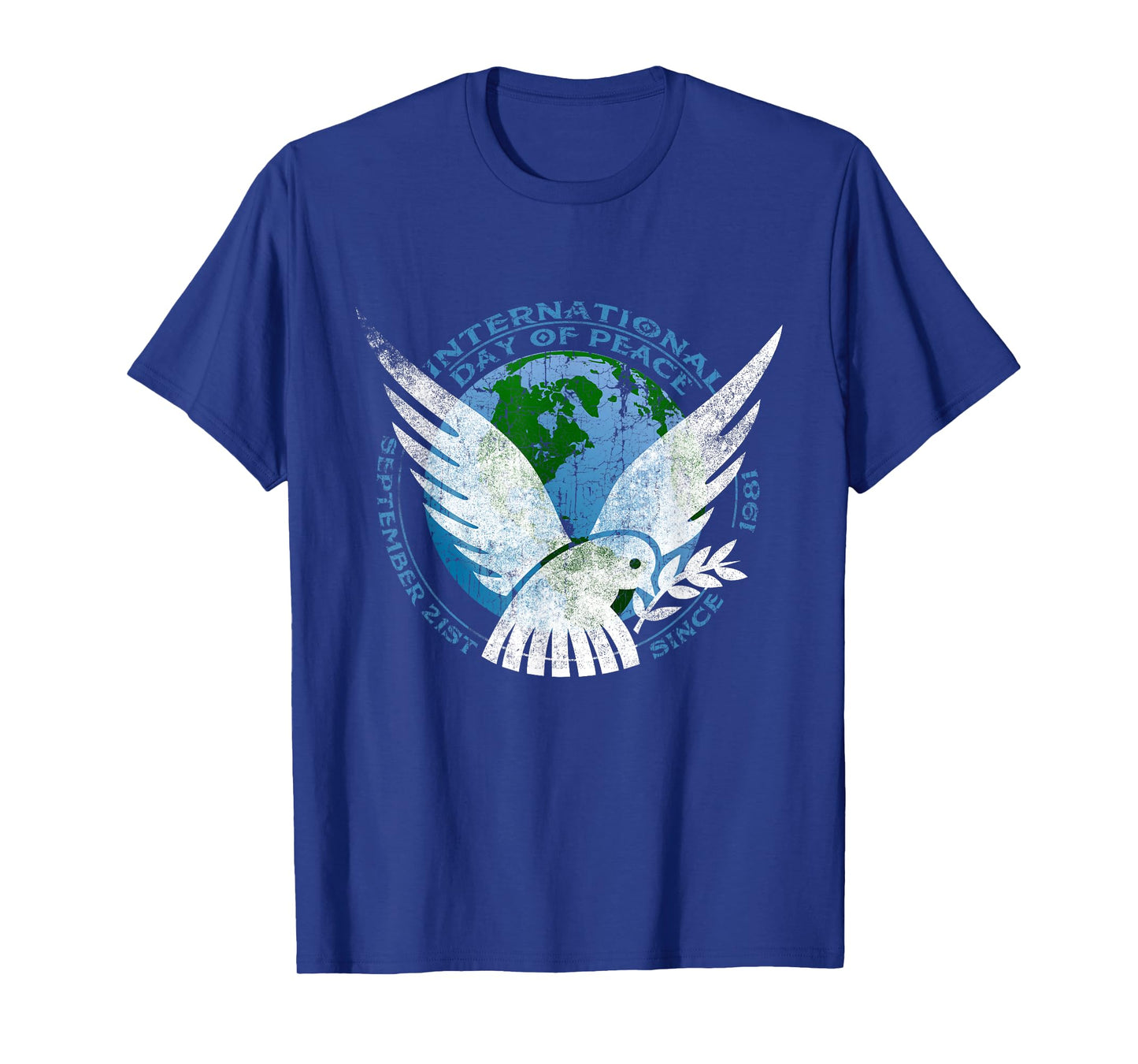 World International Day Of Peace 21st T Shirt Dove Gifts T-Shirt