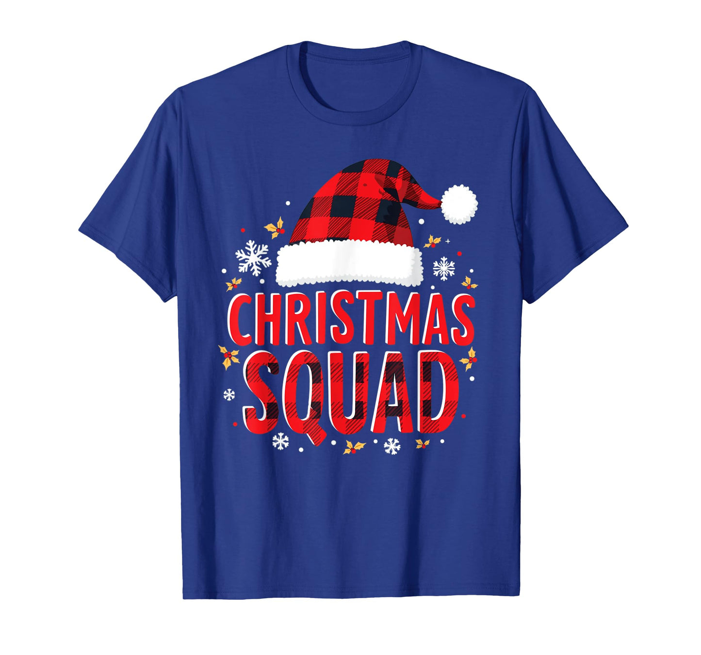 Christmas Squad Family Group Matching Christmas Pajama T-Shirt