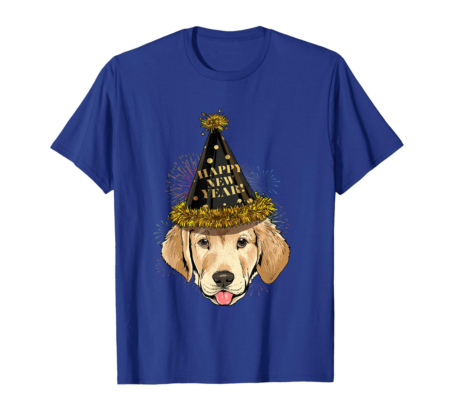 Labrador Retriever Happy New Year 2021 Dog T-Shirt