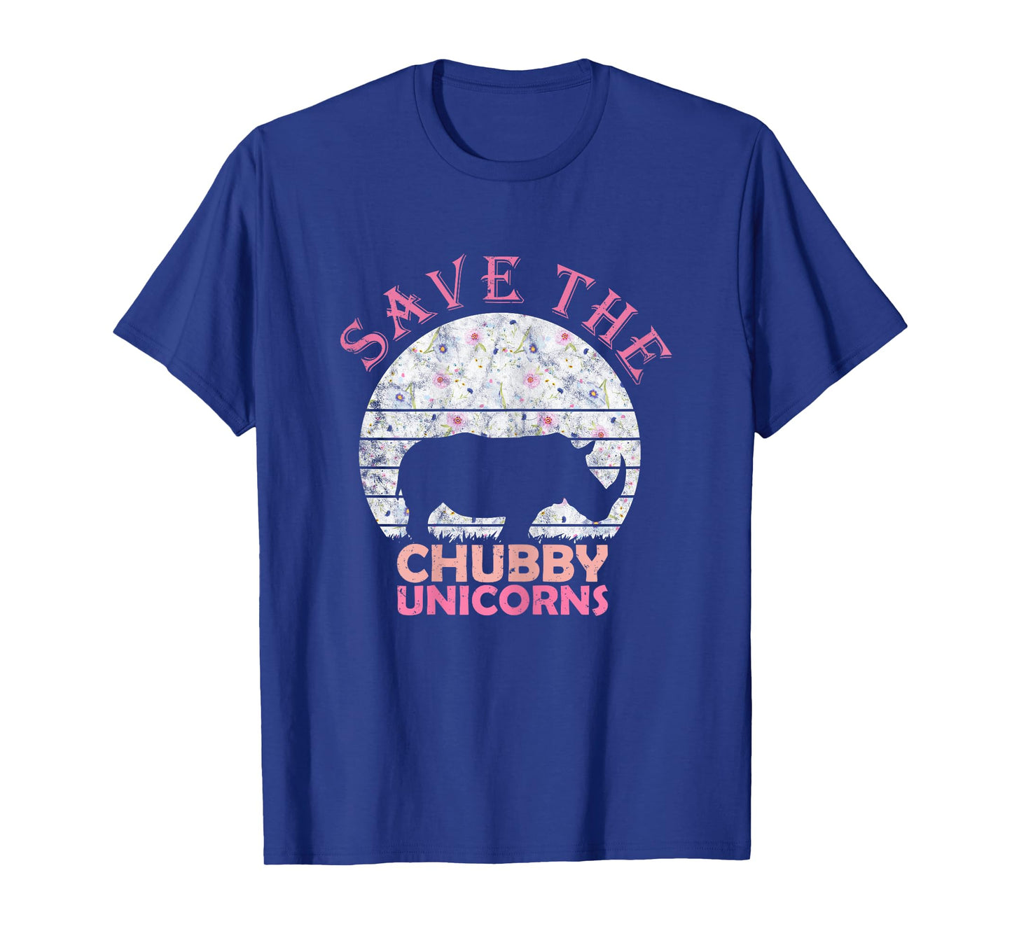 Funny Unicorn Gifts for Girls Women Save The Chubby Unicorns T-Shirt