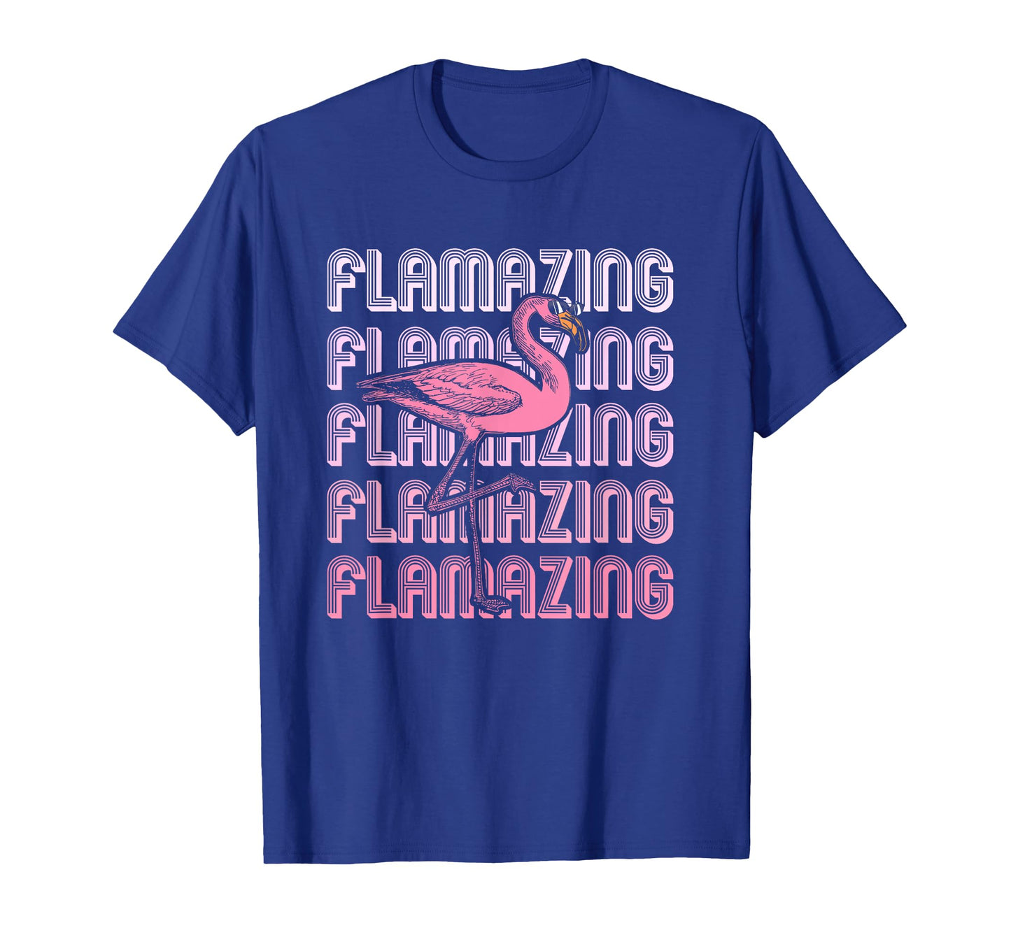Flamazing Flamingo Sunglasses Funny Party T-Shirt