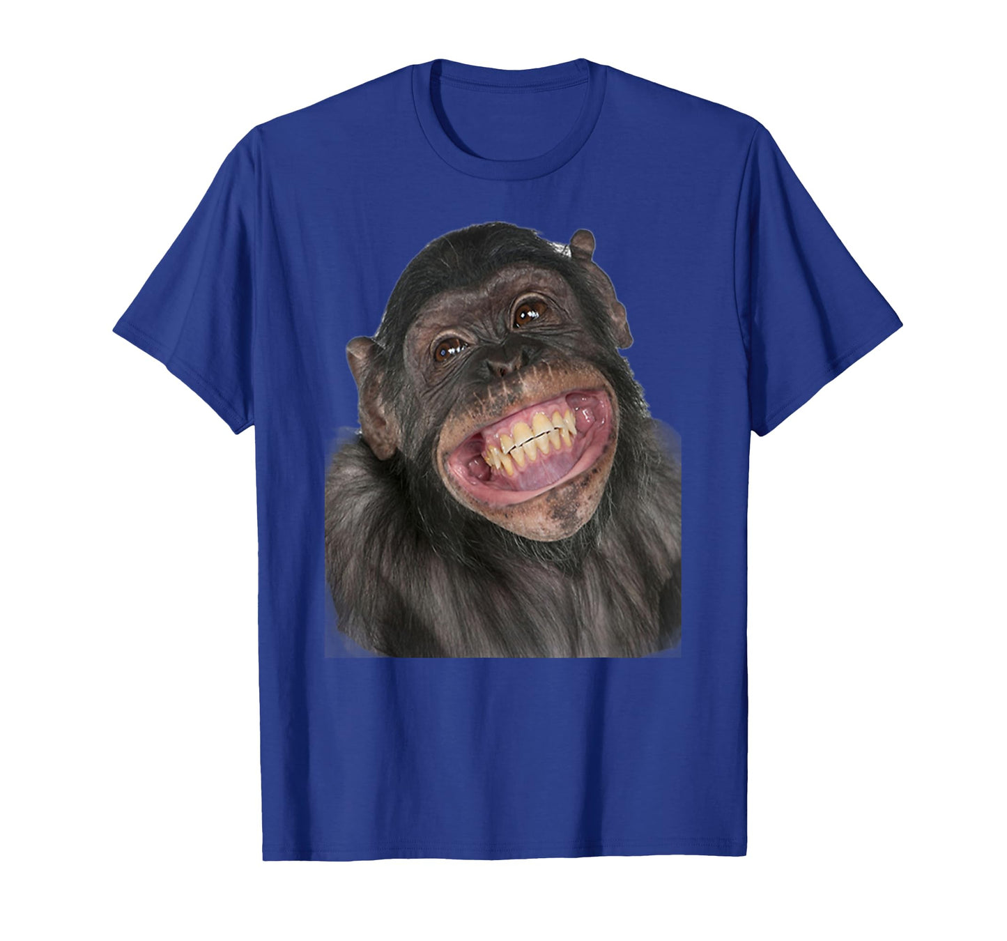 Smiling Monkey Funny Abe T-Shirt For Men and Women T-Shirt