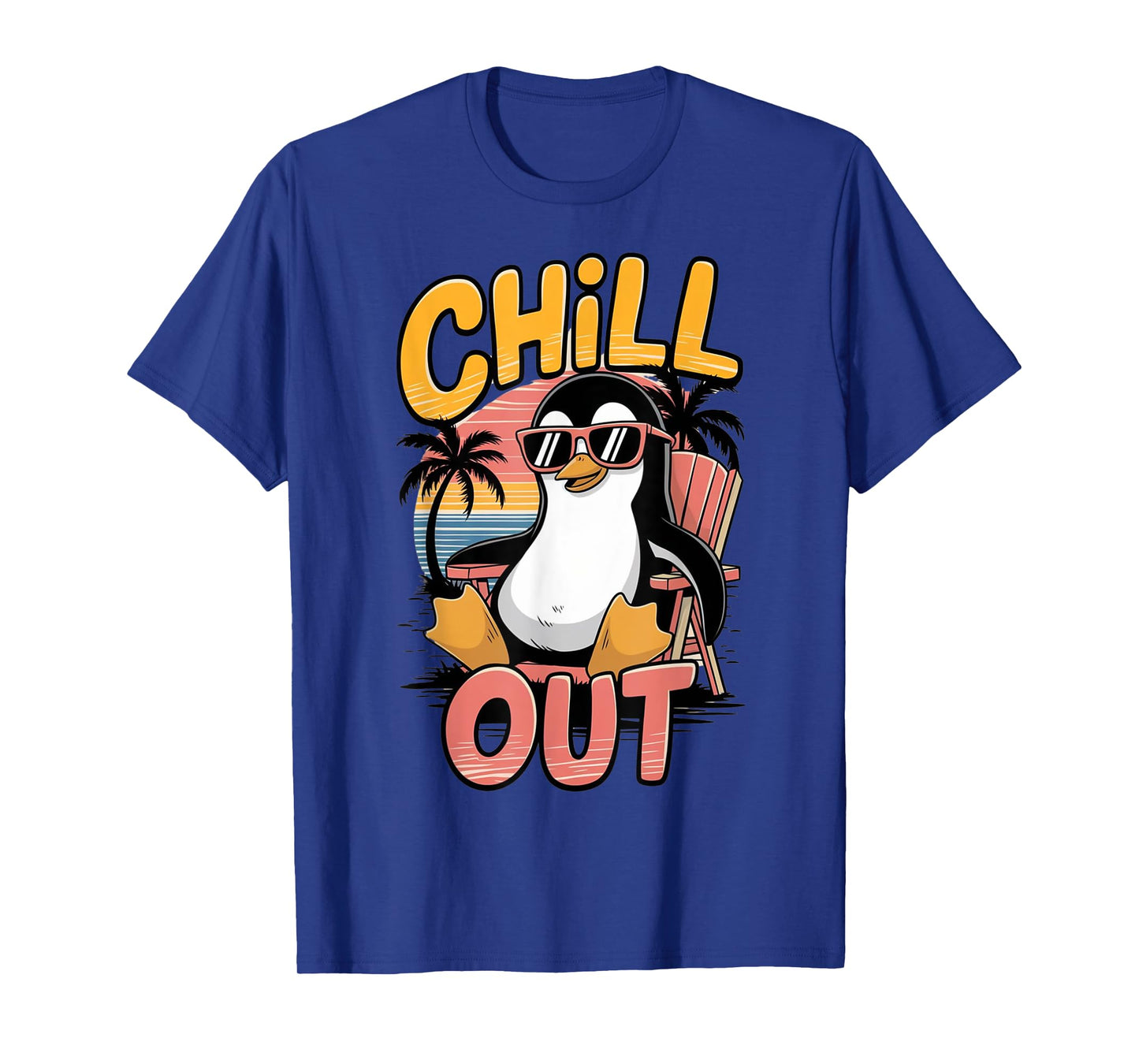 Chill Out Penguin T-Shirt