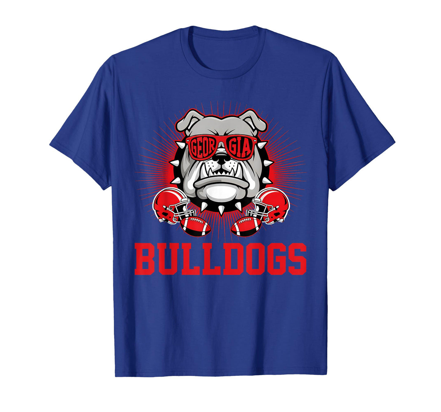 Retro Bulldogs Tees Cute Bulldogs Gifts Men Women Boy Kids T-Shirt