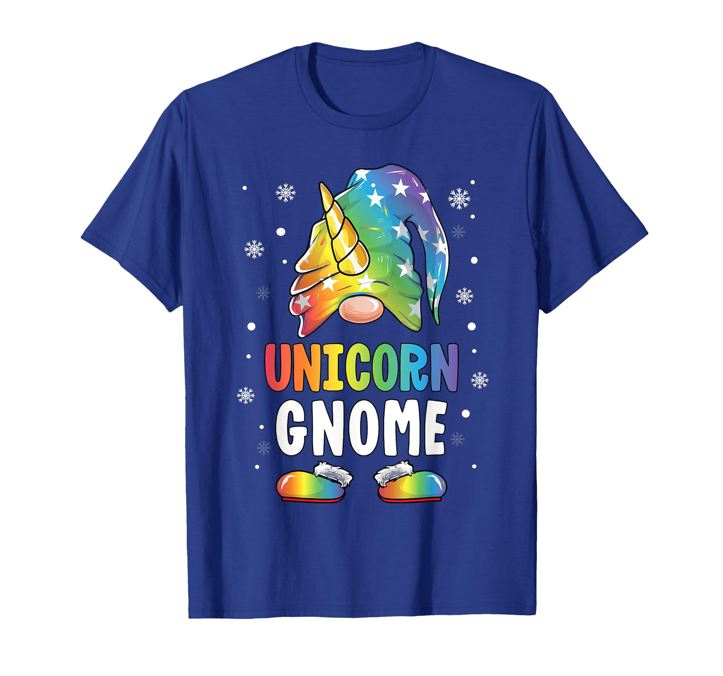 Gnome Unicorn Shirt Family Matching Group Christmas Girls T-Shirt