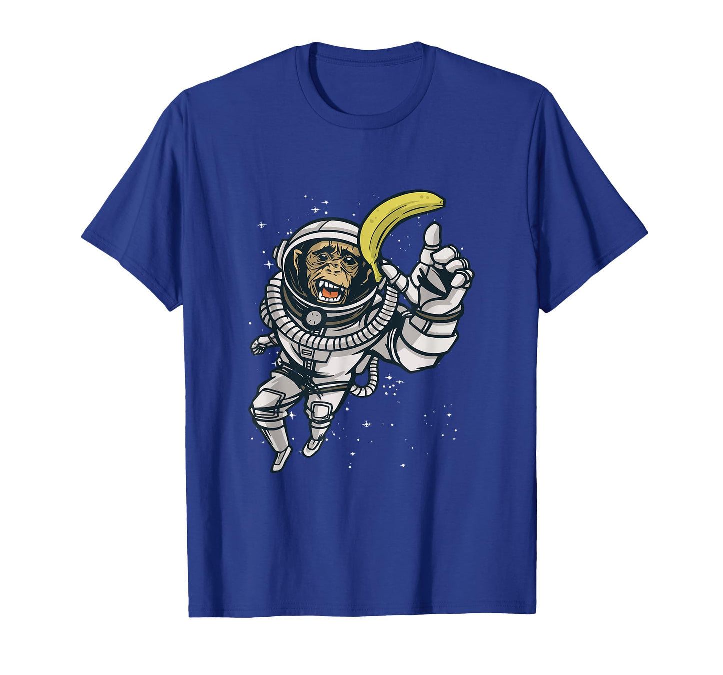Funny Astronaut Monkey Chimpanzee Chimp Space Humor Meme T-Shirt
