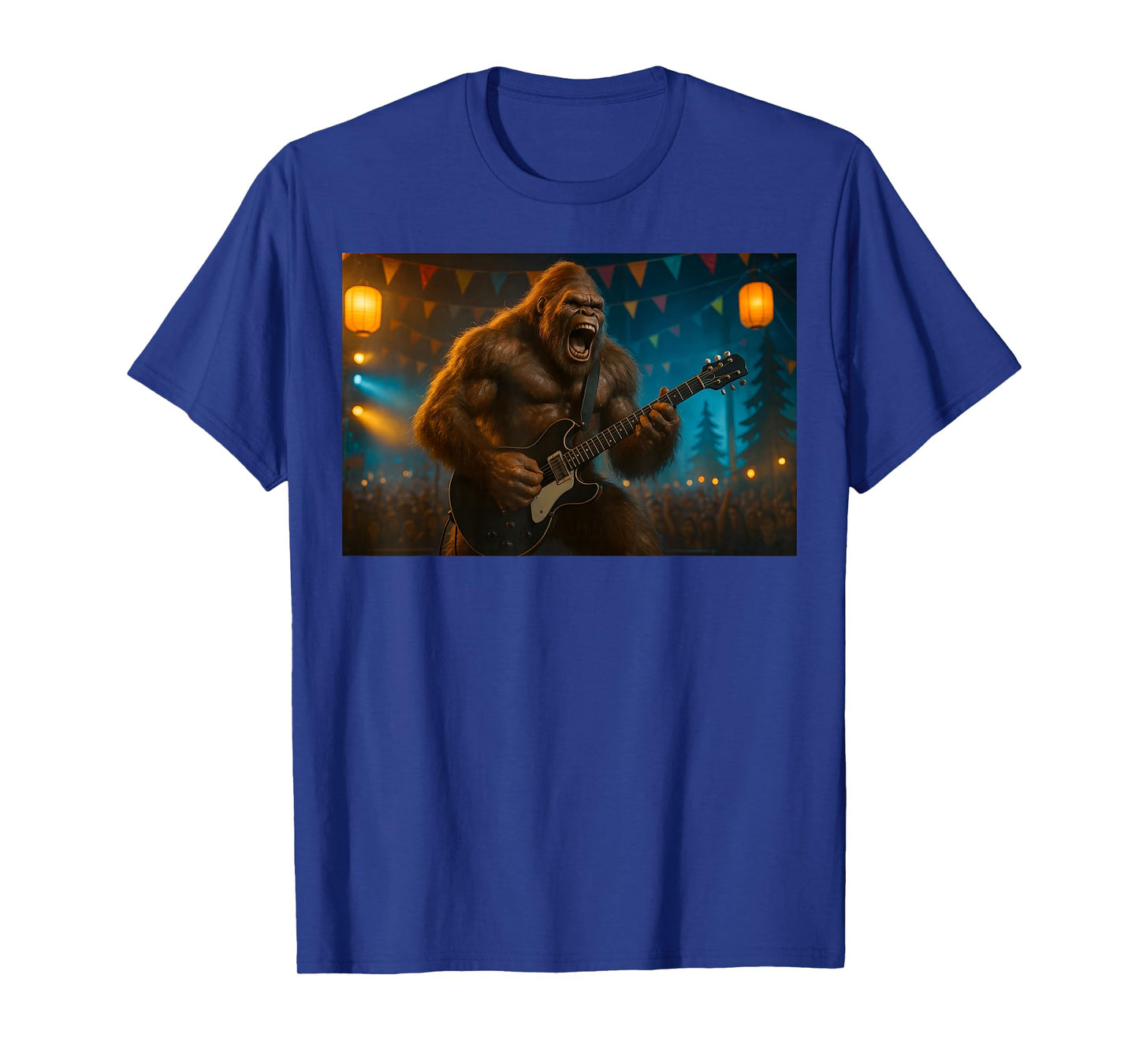 Bigfoot Guitar Band T-Shirt