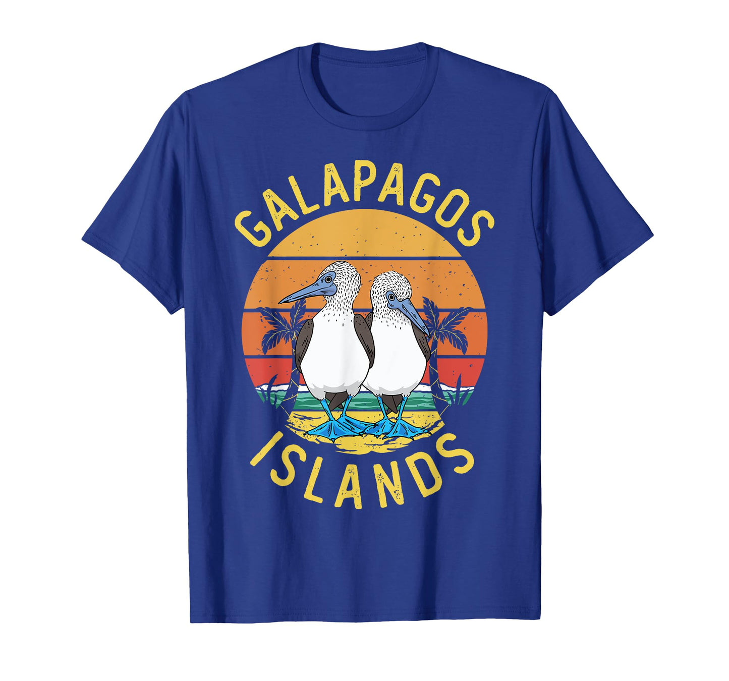 Seabirds Blue-footed Booby Bird Galapagos Island T-Shirt