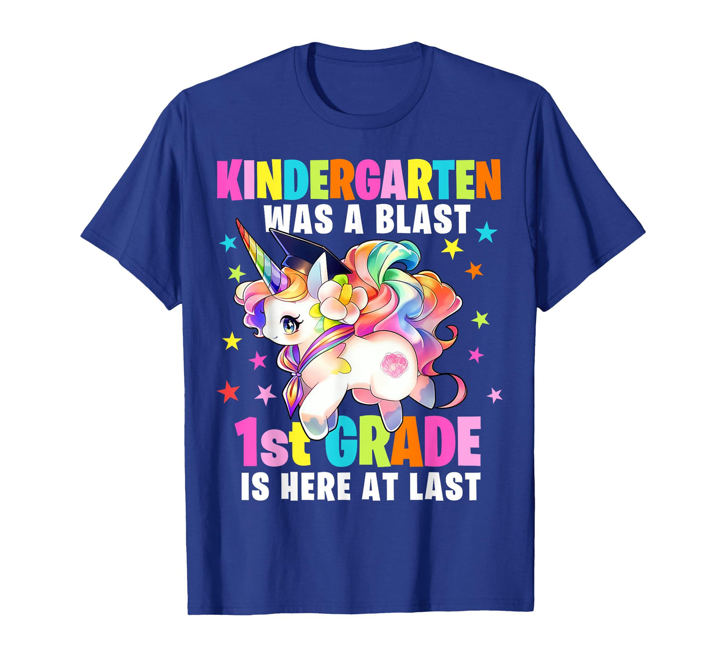Kindergarten Graduation Unicorn Kindergarten Graduate Girls T-Shirt