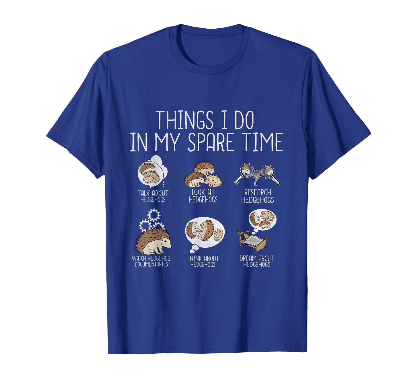 Funny Hedgehog Lover Kids Women Hedgehog T-Shirt