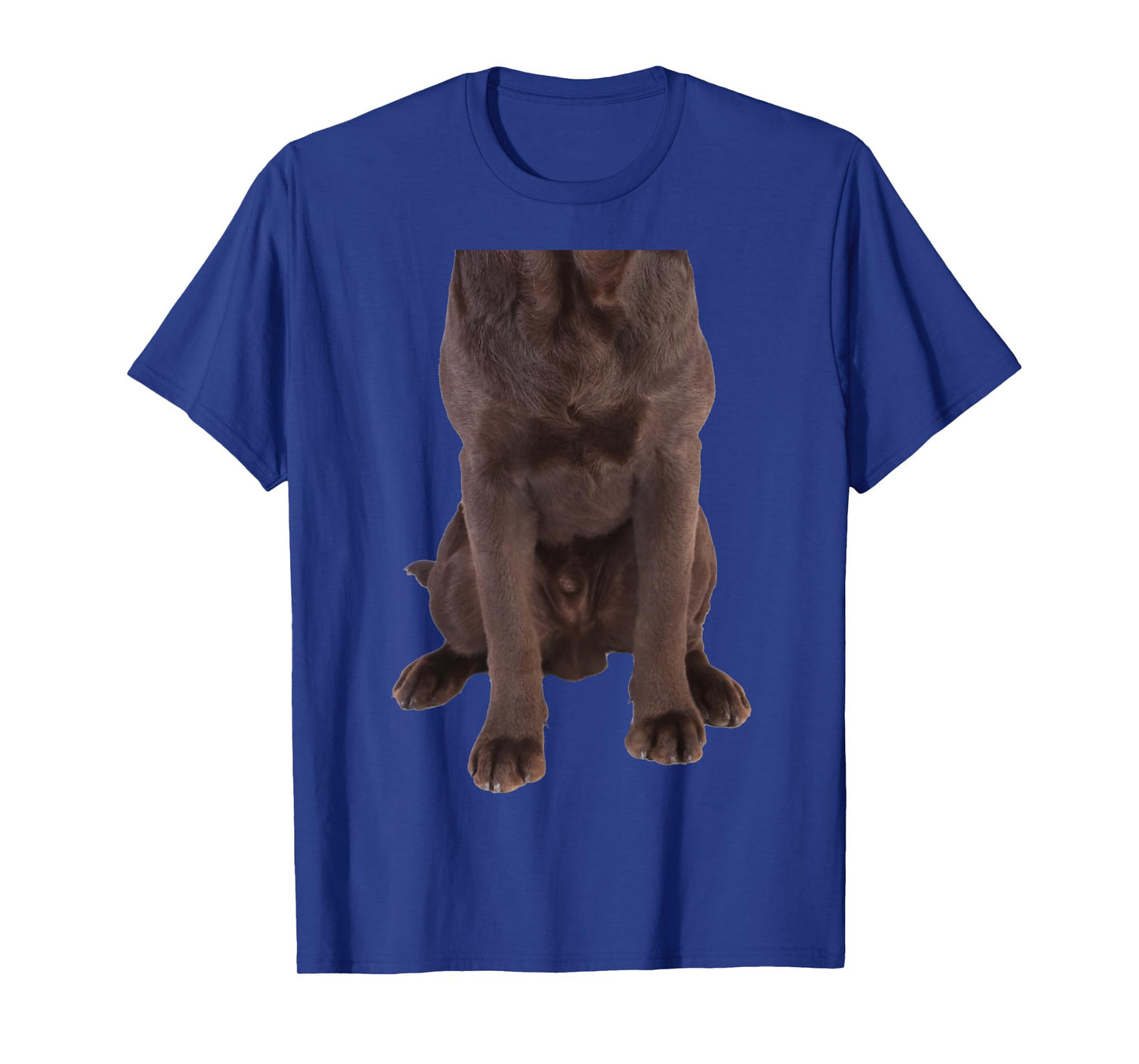 Brown Labrador Retriever Chocolate Lab Funny Dog Costume T-Shirt for Men Women Girls Kids