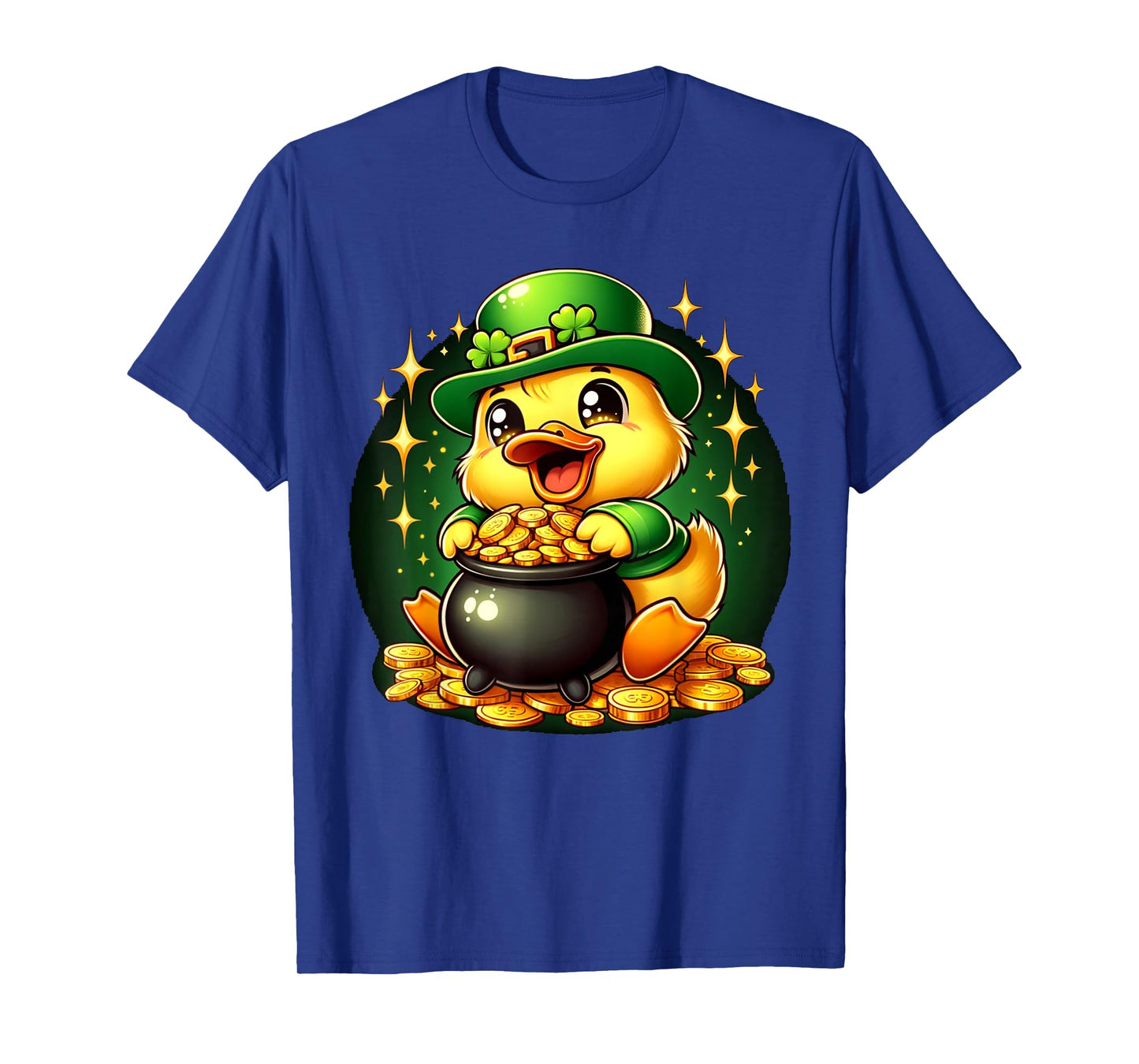 Duck Leprechaun Cute Funny Duck St. Patricks Day T-Shirt