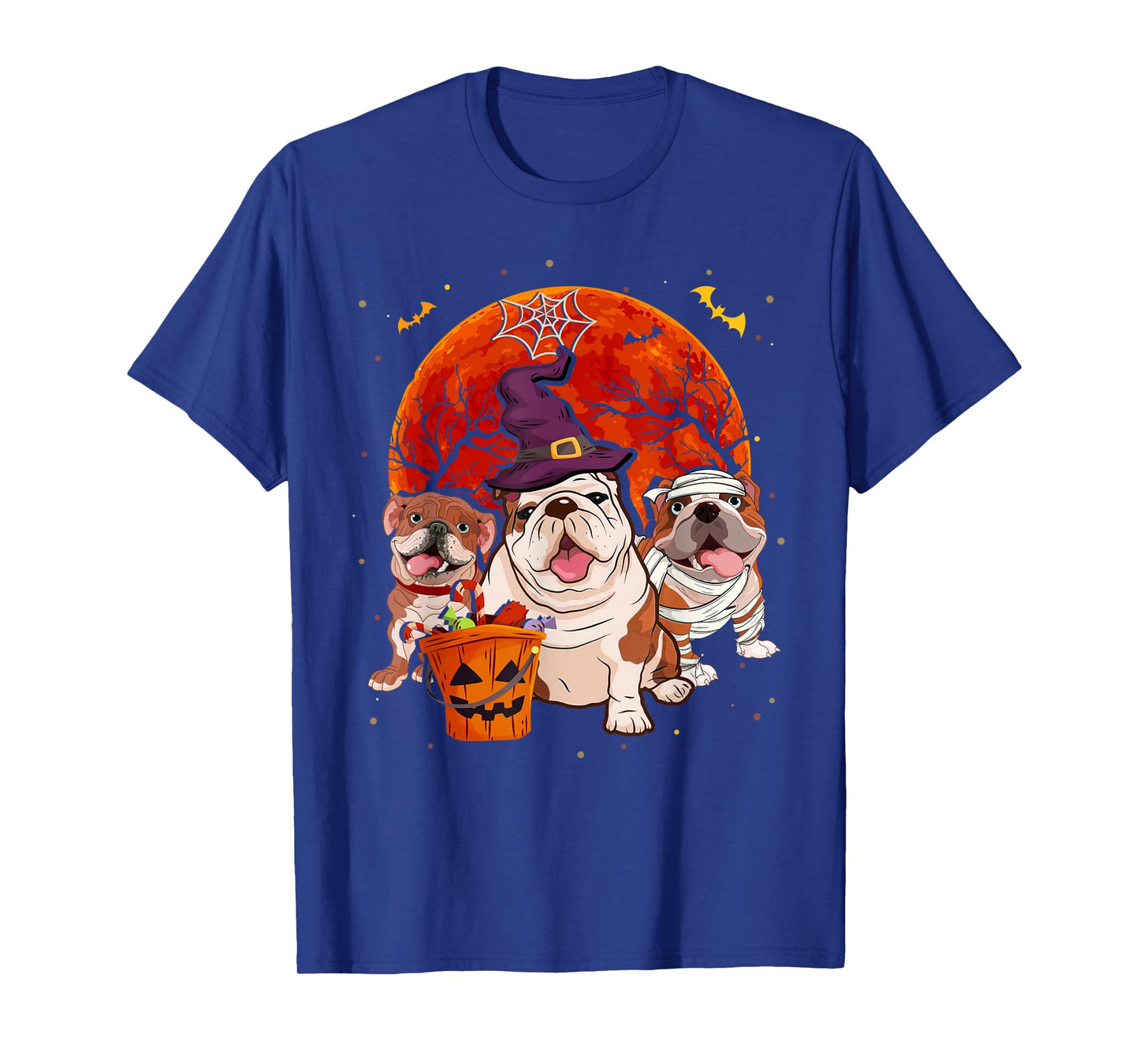 Funny English Bulldog Halloween Costume Dog Lover Gift T-Shirt