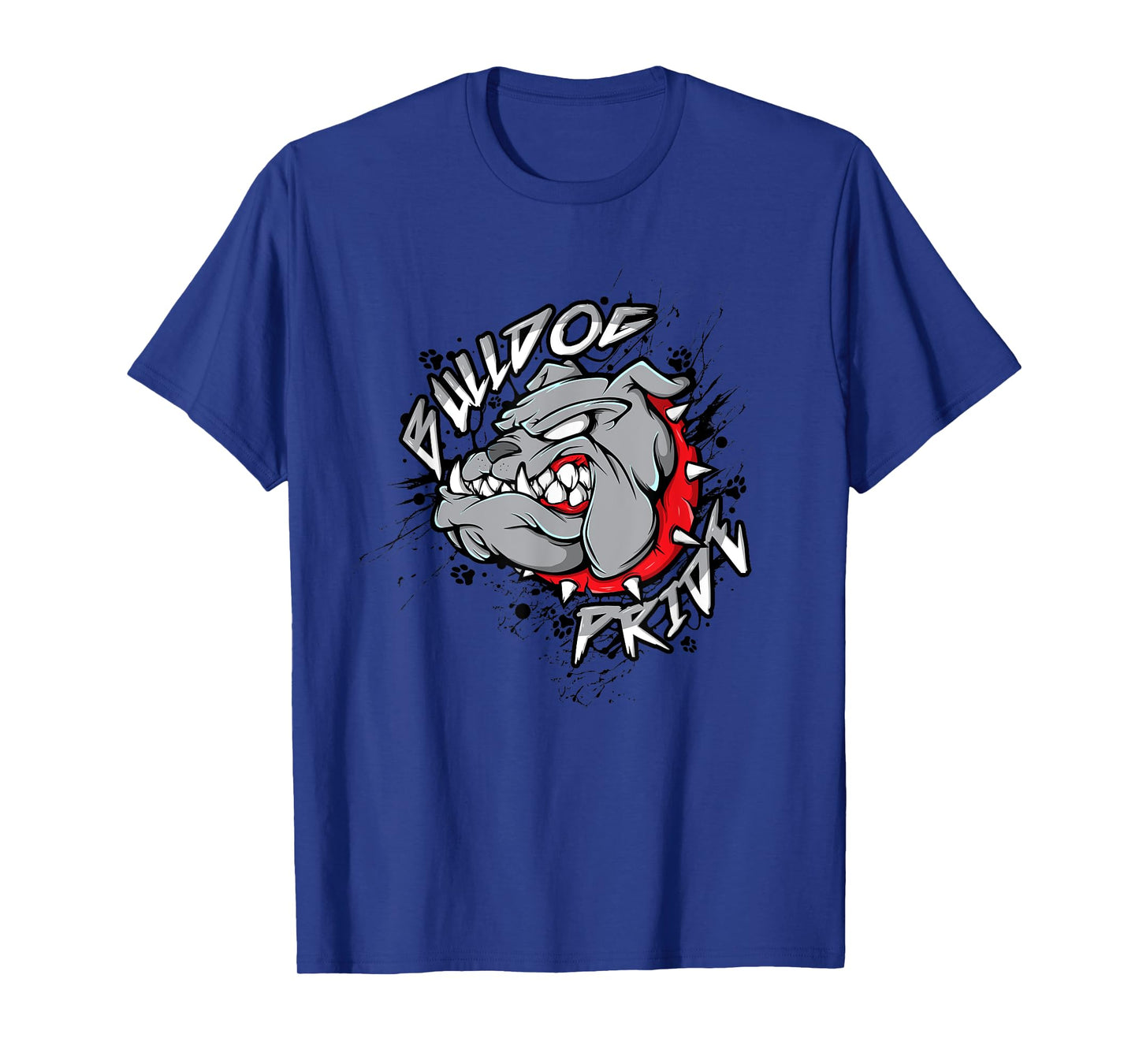 Bulldog Mascot Shirt English Bulldog Pride And Loyalty Men Women Girls Kids T-Shirt