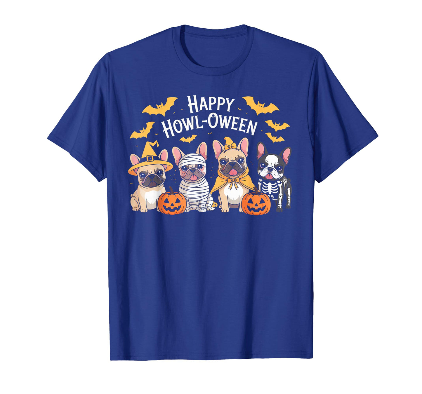 Mummy French Bulldog Halloween T-Shirt