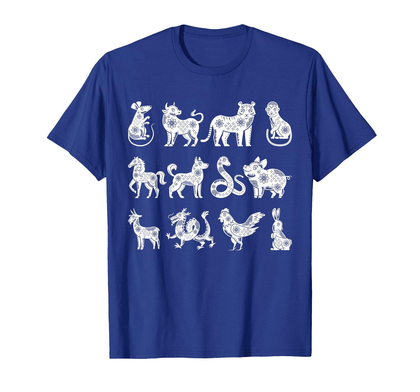Chinese Zodiac Signs Lunar Chinese New Year T-Shirt