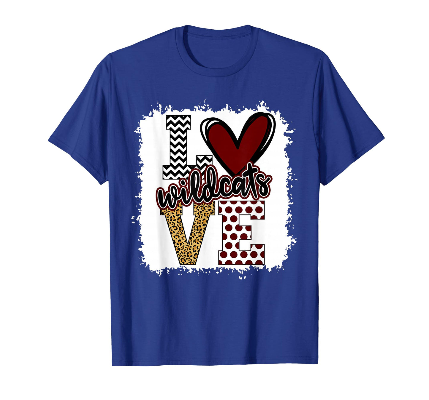 Wild cats Mascot Love - School Spirit Fantastic Gifts T-Shirt