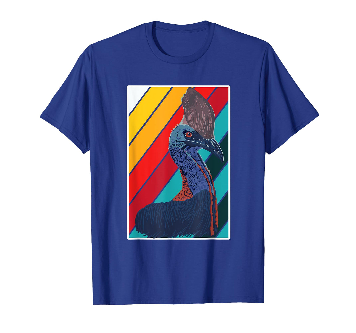 Great Cassowary Retro Outfit Love Australian Birds T-Shirt