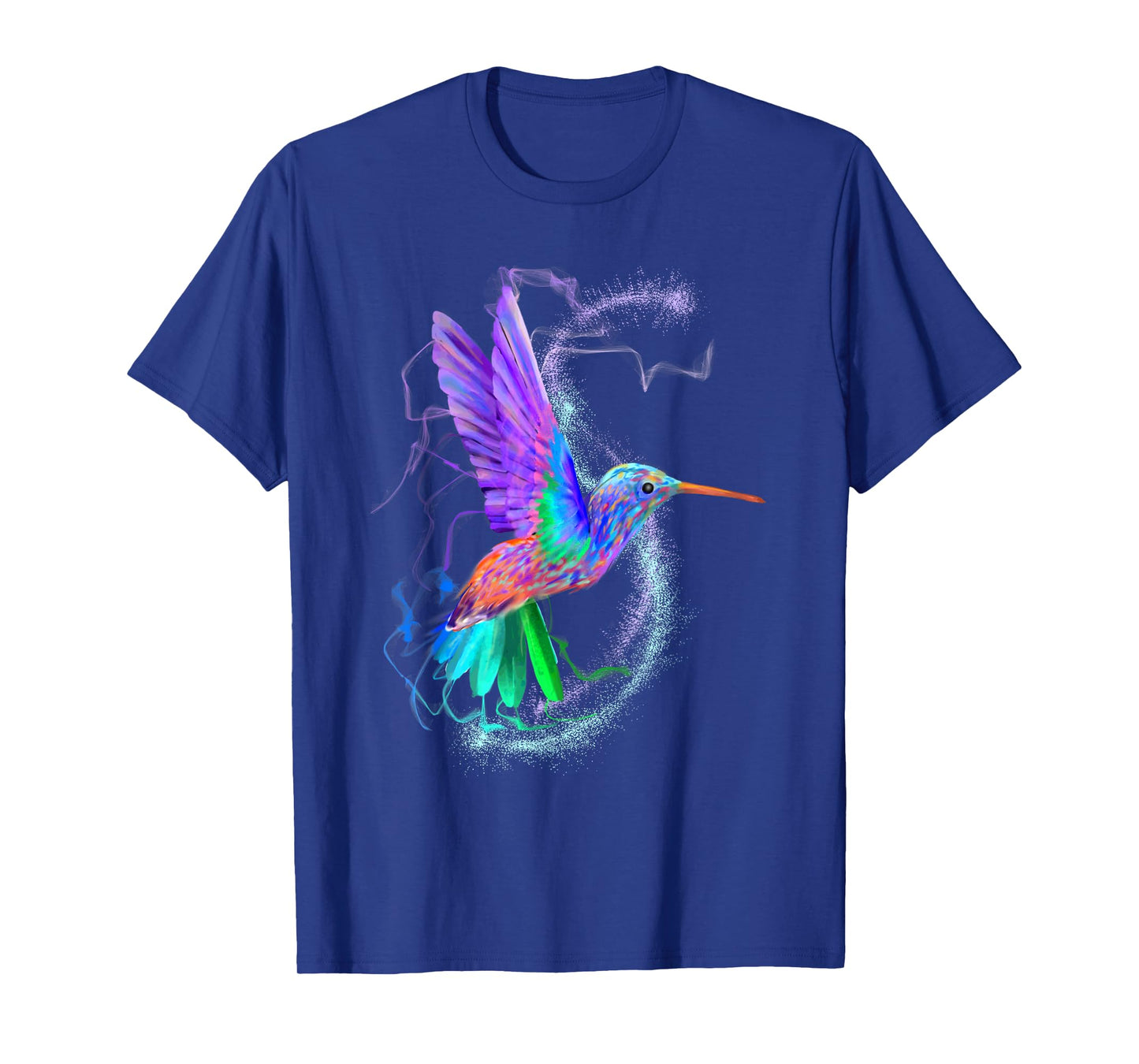 Colorful Rainbow Hummingbird Spring Garden Bird Summer Shirt Men Women Kids T-Shirt