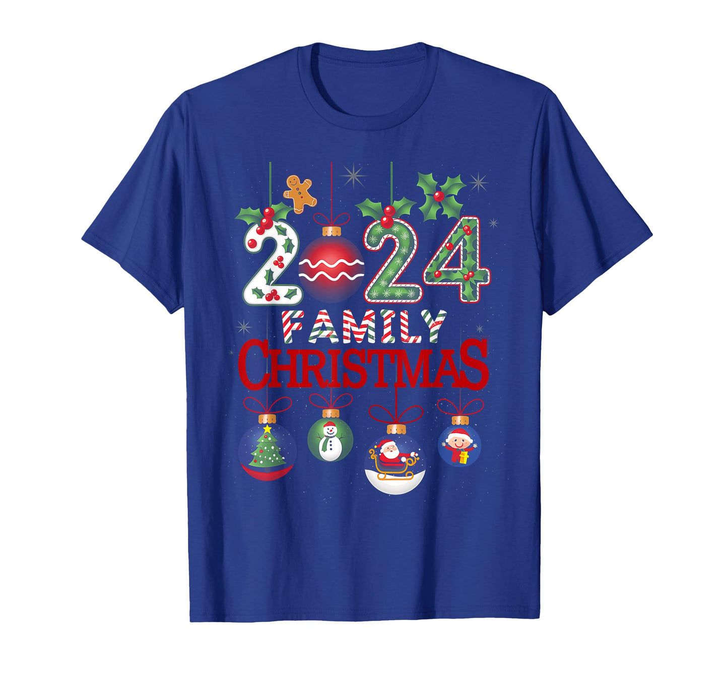 Family Christmas 2024 Matching Family Christmas Xmas Squad T-Shirt