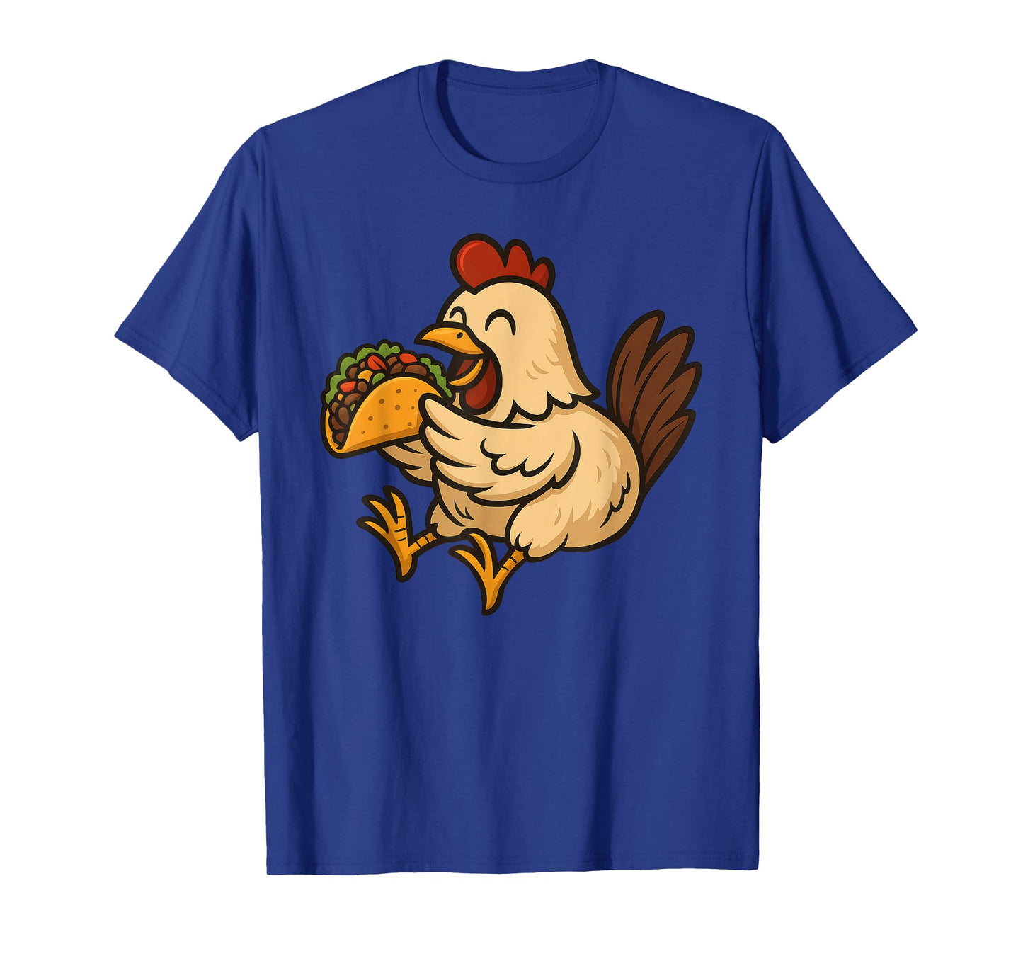 Chicken Eating Taco T-Shirt