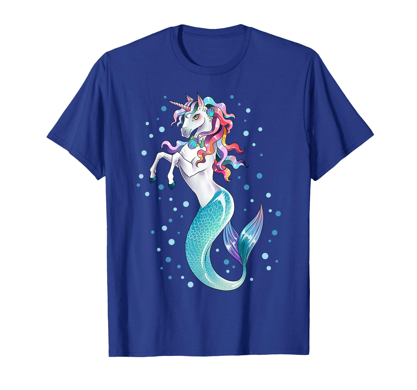 Unicorn Mermaid Mermicorn Girls Kids Women Rainbow Gifts T-Shirt