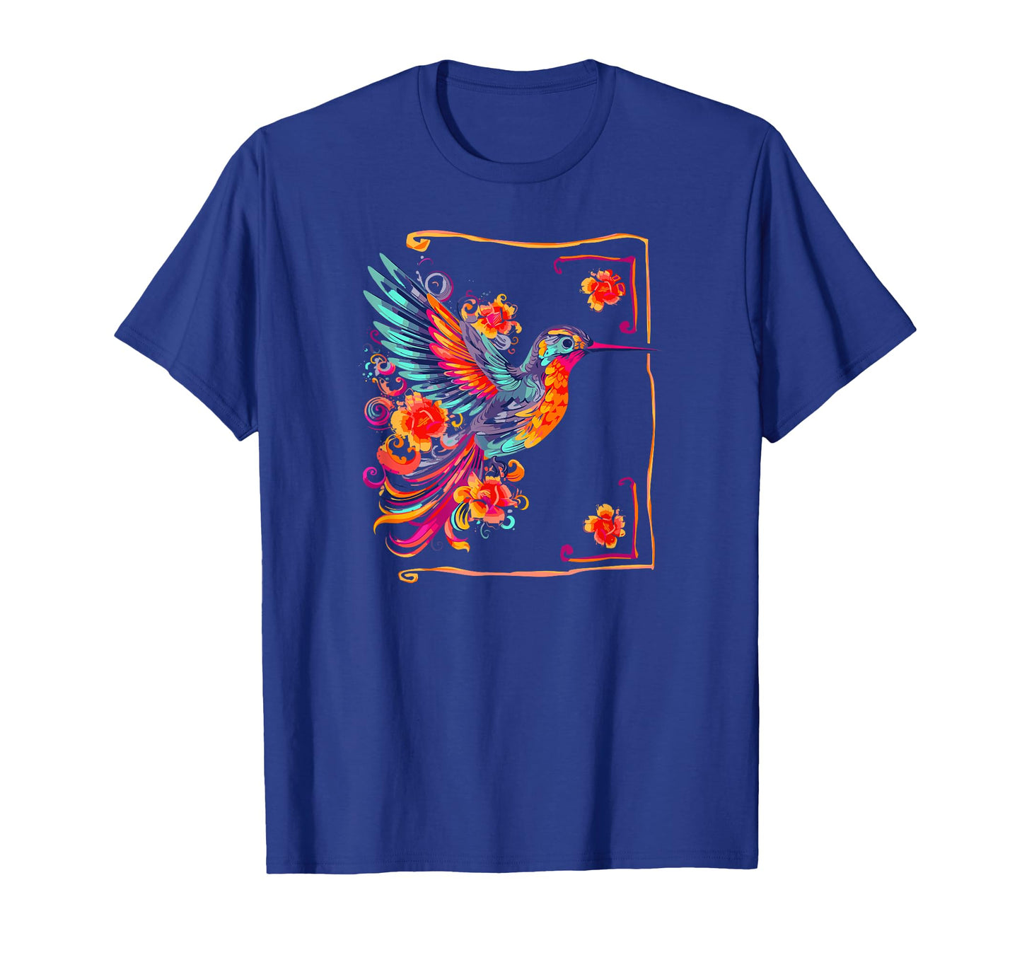 Hummingbird Bird Watcher Flower Wildlife Nature Nectar T-Shirt