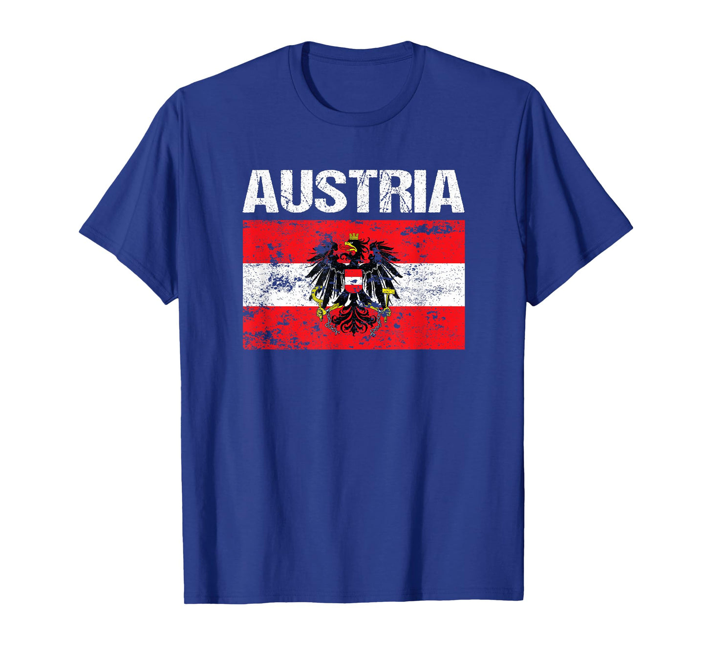 Austrian Flag Austria Vienna Land der Berge Eagle T Shirt T-Shirt