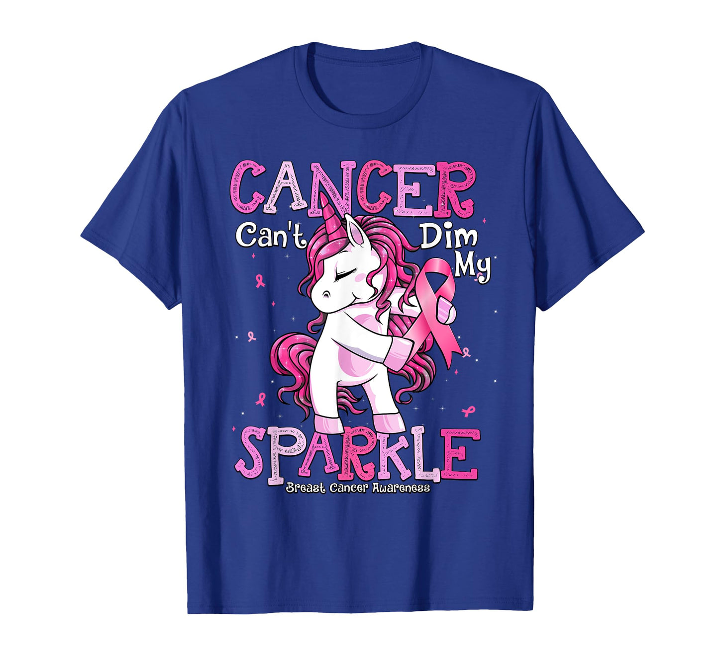 Breast Cancer Support Shirt Breast Cancer Awareness Unicorn T-Shirt