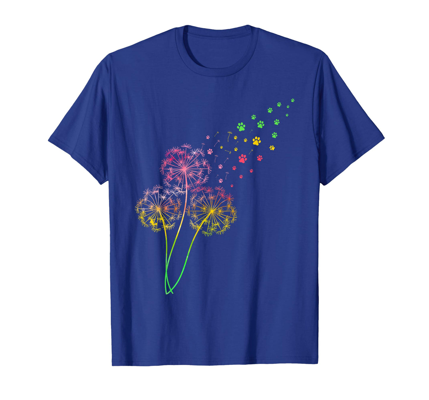 Dandelion Paw Print T-Shirt
