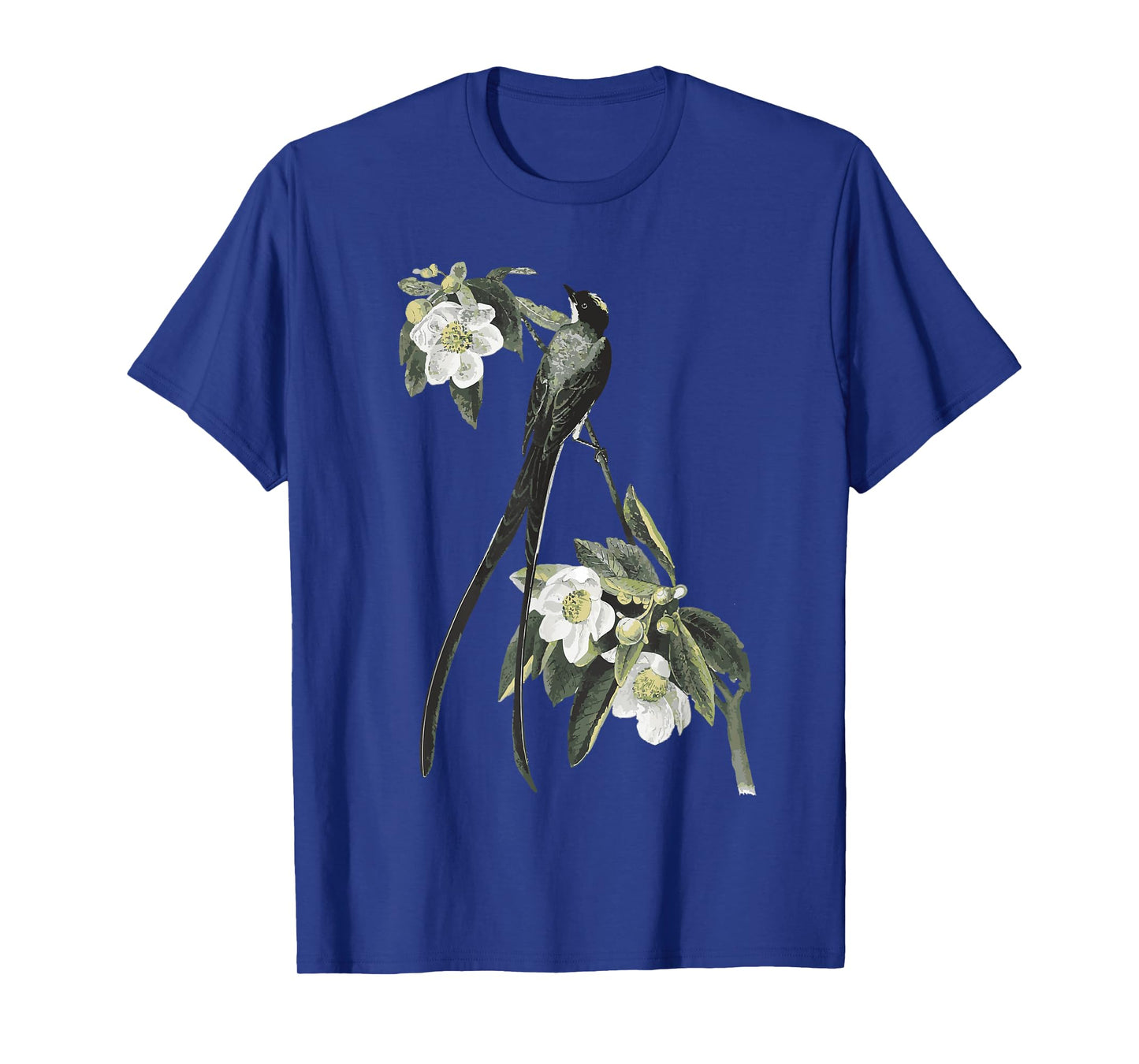 Fork Tailed Flycatcher Scissortail Garden Flower Bird Lover T-Shirt