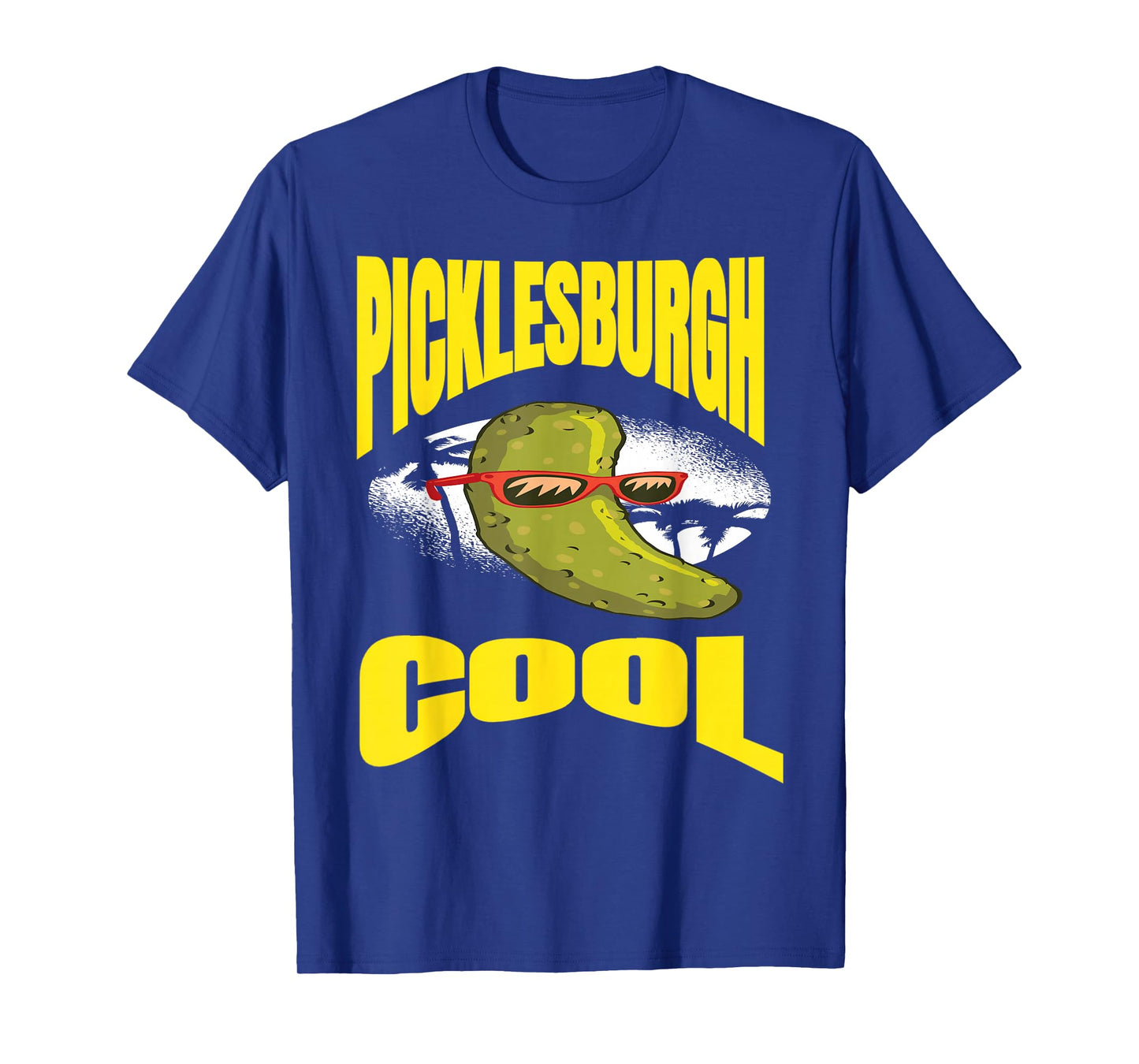 Funny Pittsburgh Humor Picklesburgh Cool Relaxing Pickle T-Shirt