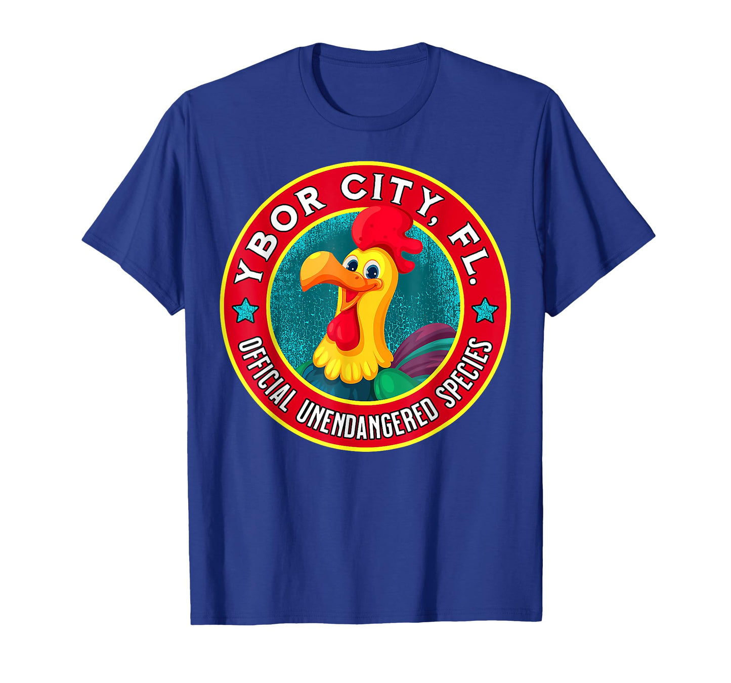 Ybor City Chicken Official Unendangered Species Souvenir T-Shirt