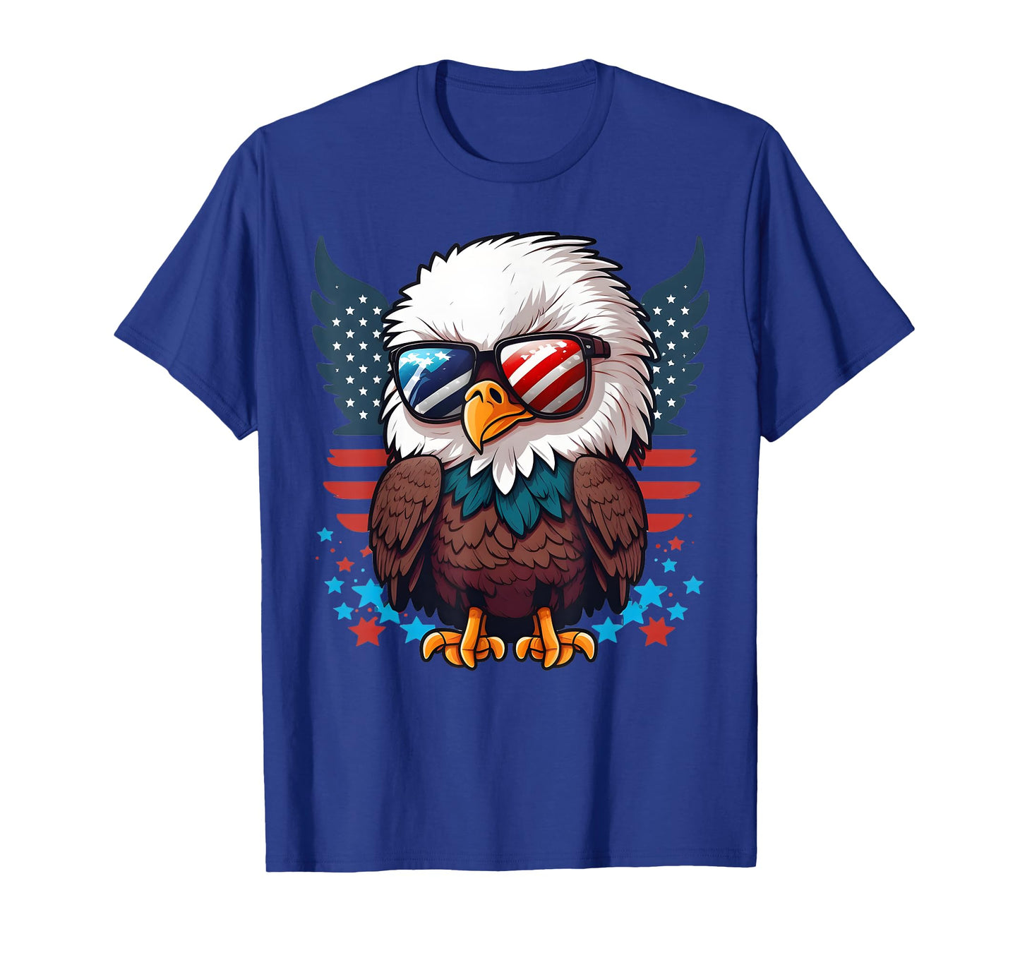 America Toddler Eagle Tee Funny Patriotic Kids Eagle T-Shirt