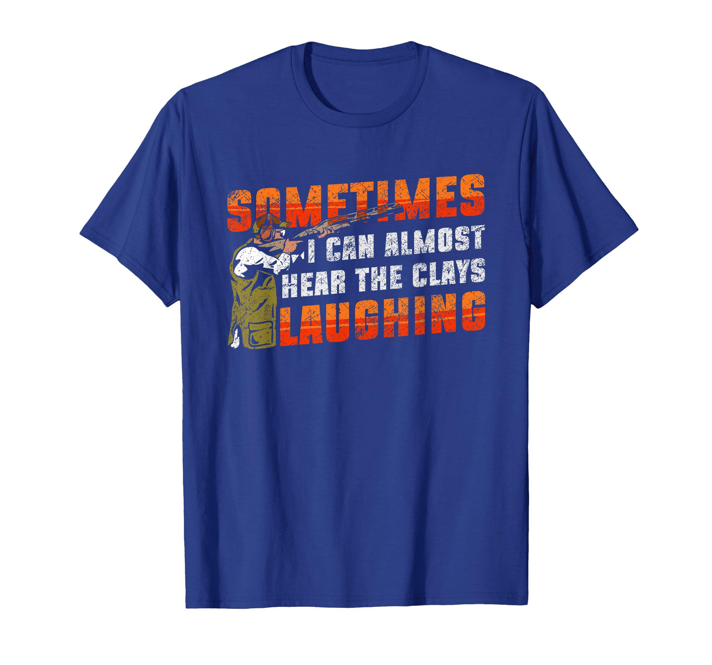 Clay Skeet Shooting Trap Shooting Clay Pigeon Funny T-Shirt