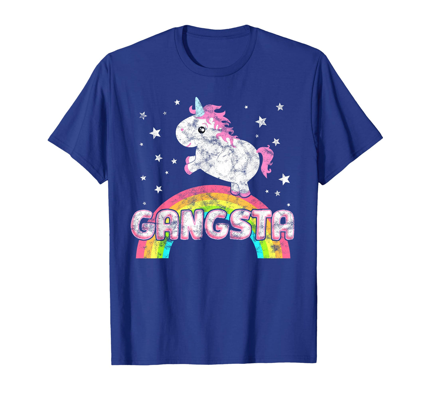 Funny Ironic Cool Unicorn Gangsta Rap Music Festival T-Shirt T-Shirt