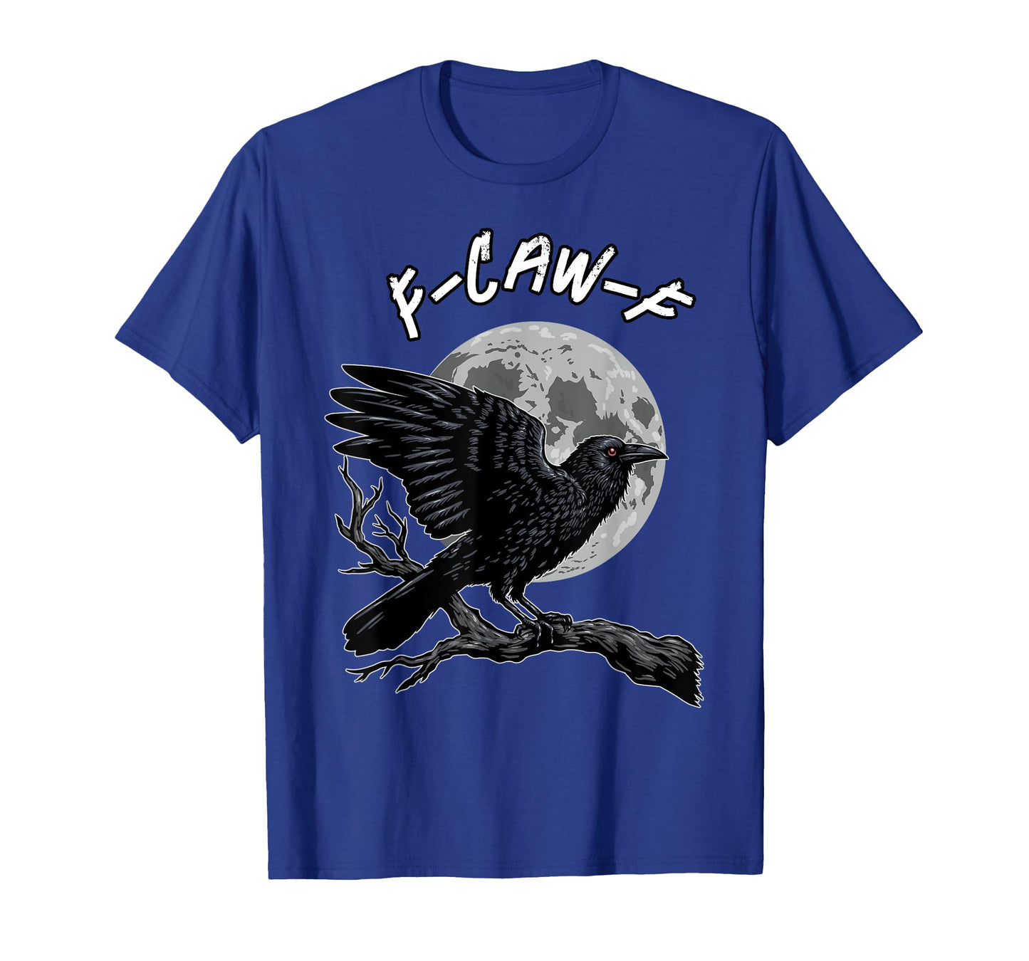 Vintage Crow F Caw F Funny Black Bird Lover Raven Gothic T-Shirt