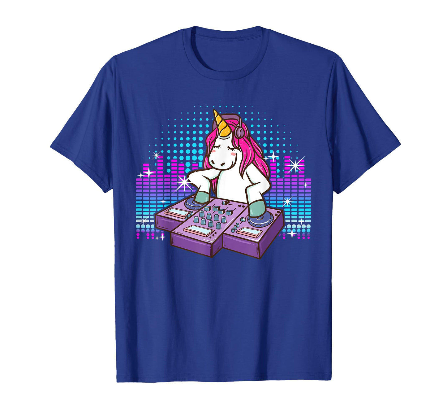 Fun DJ Shirt Unicorn T Shirts DJ Turntable Shirt Rave Shirt