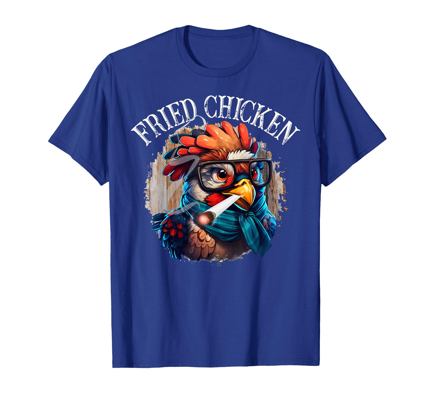 Fried Chicken Funny 420 Marijuana Weed Cannabis Graphic T-Shirt