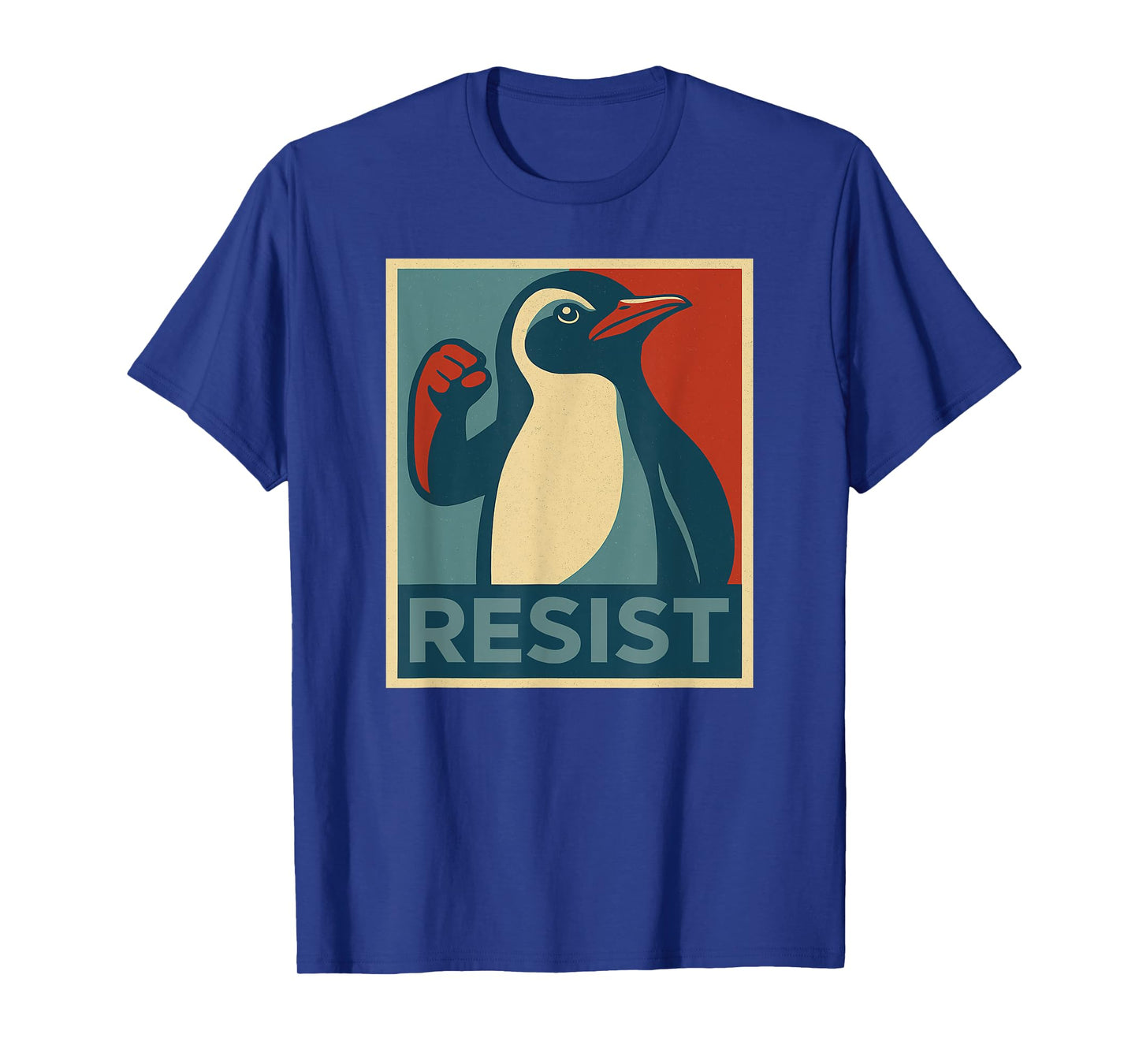 Funny Graphic Penguin Against Tariffs Penguins Resist T-Shirt