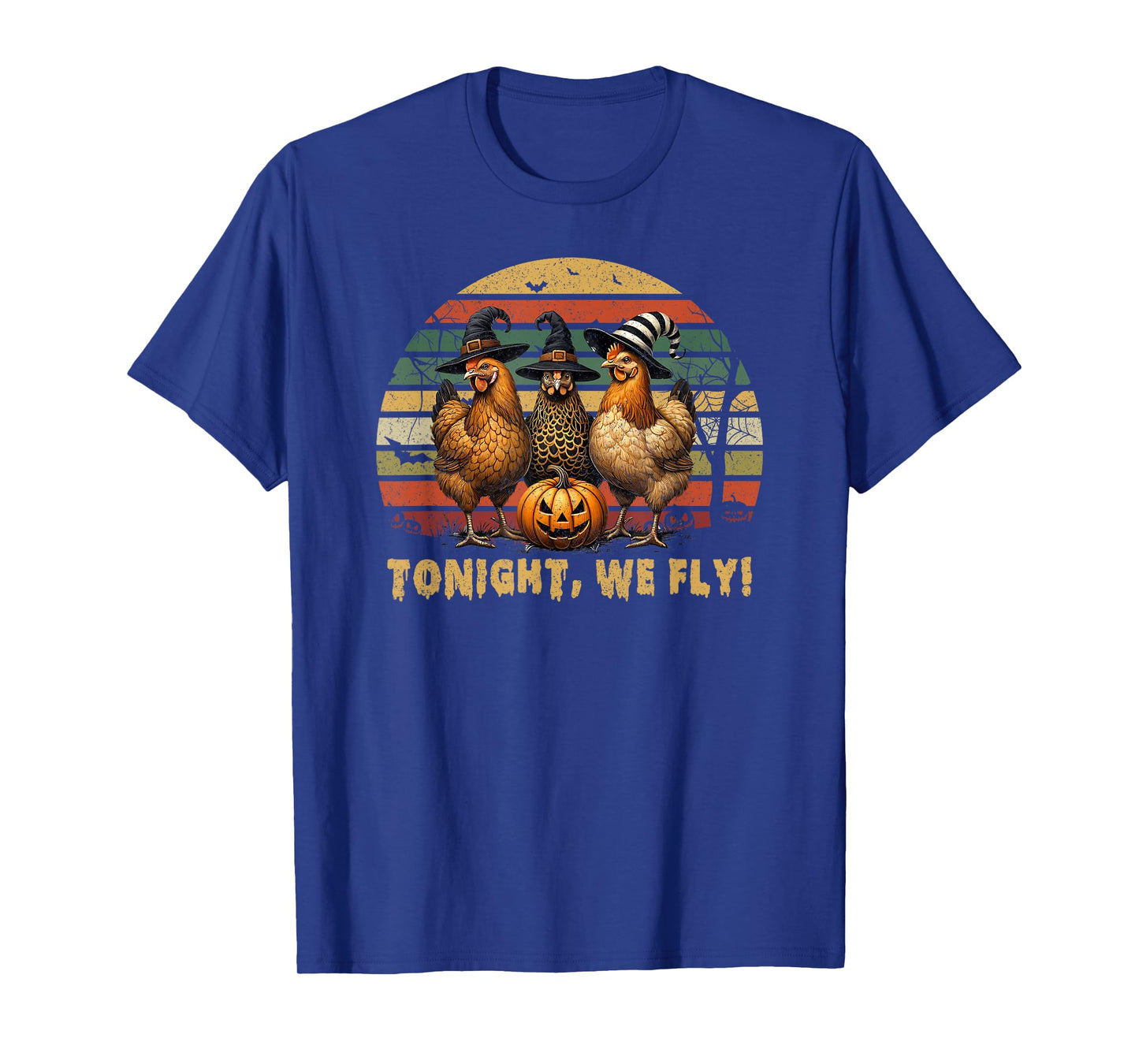 Tonight We Fly Halloween Chicken Fall Farm Animals Spooky T-Shirt