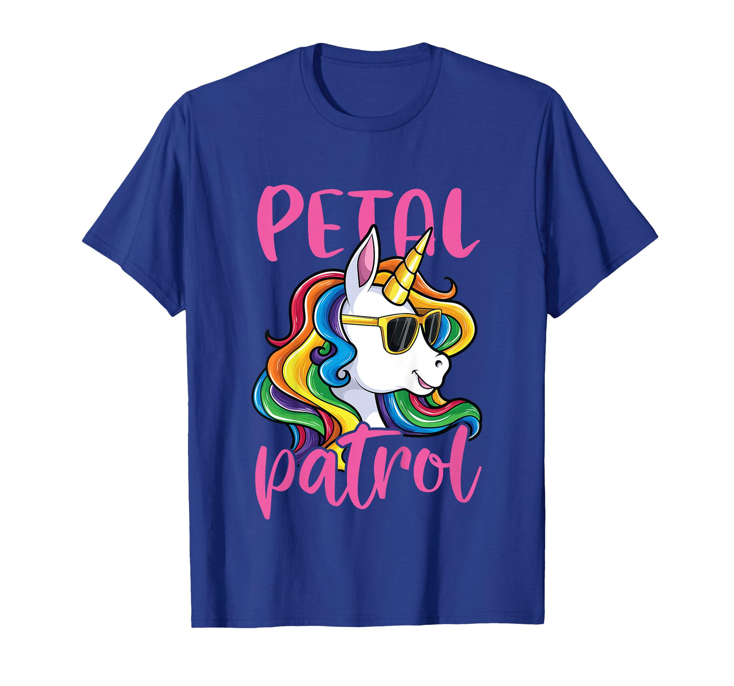 Flower Girl Shirt Girls Kids Wedding Unicorn Petal Patrol T-Shirt