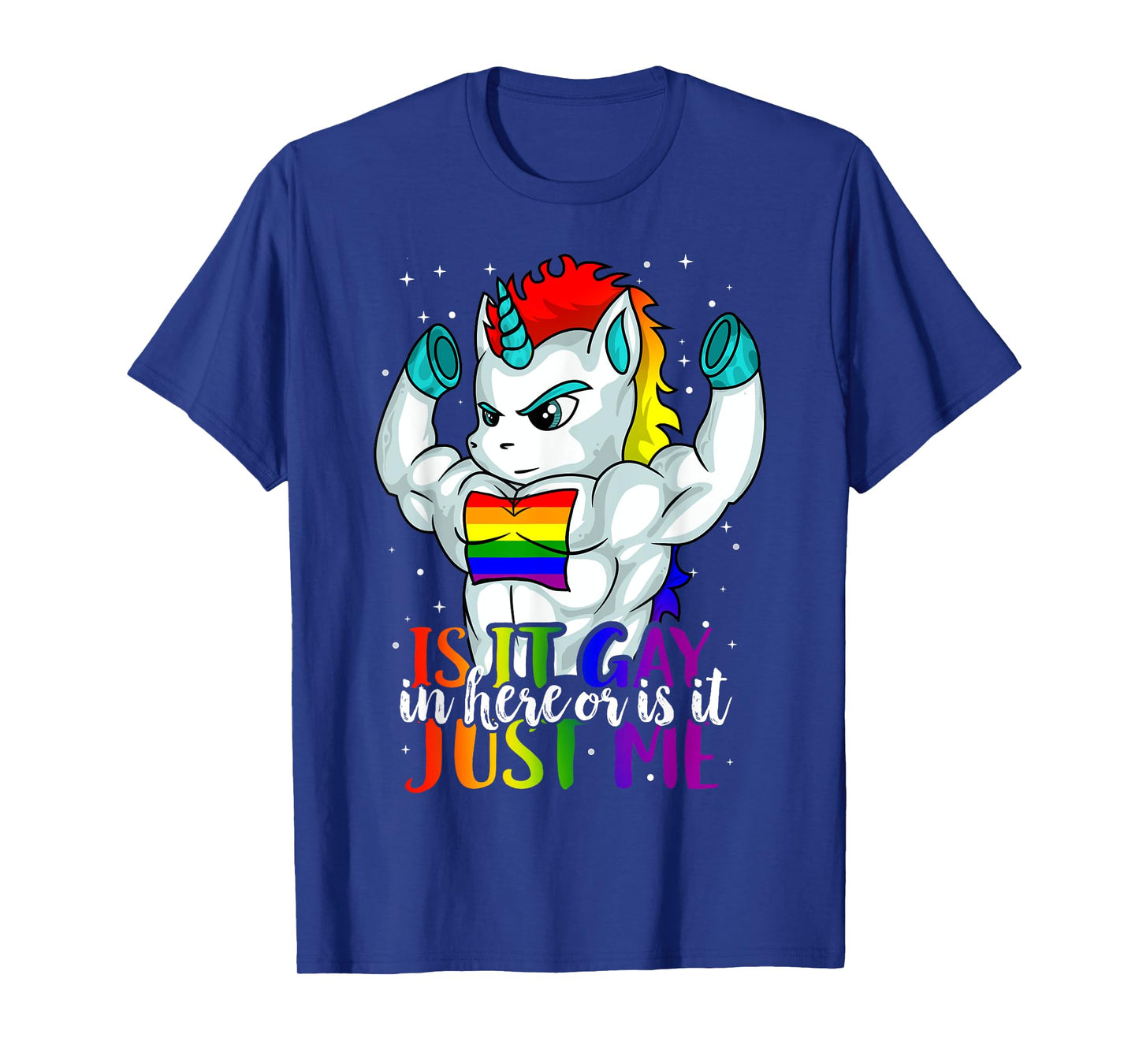 Gay as Fuck Pride Week Unicorn Lesbian Gay T-Shirt