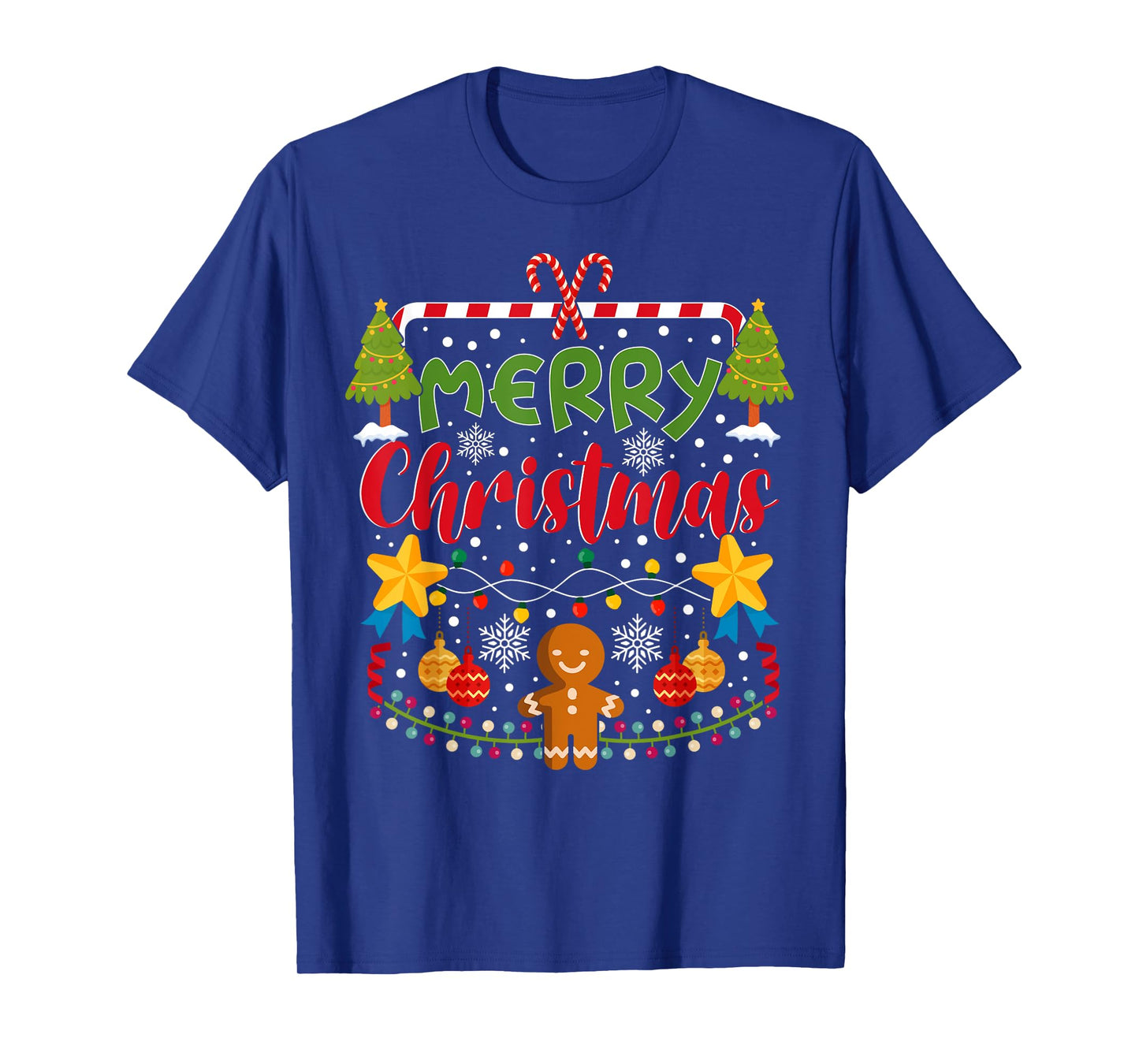 Merry Christmas gingerbread Matching Family Merry Christmas T-Shirt