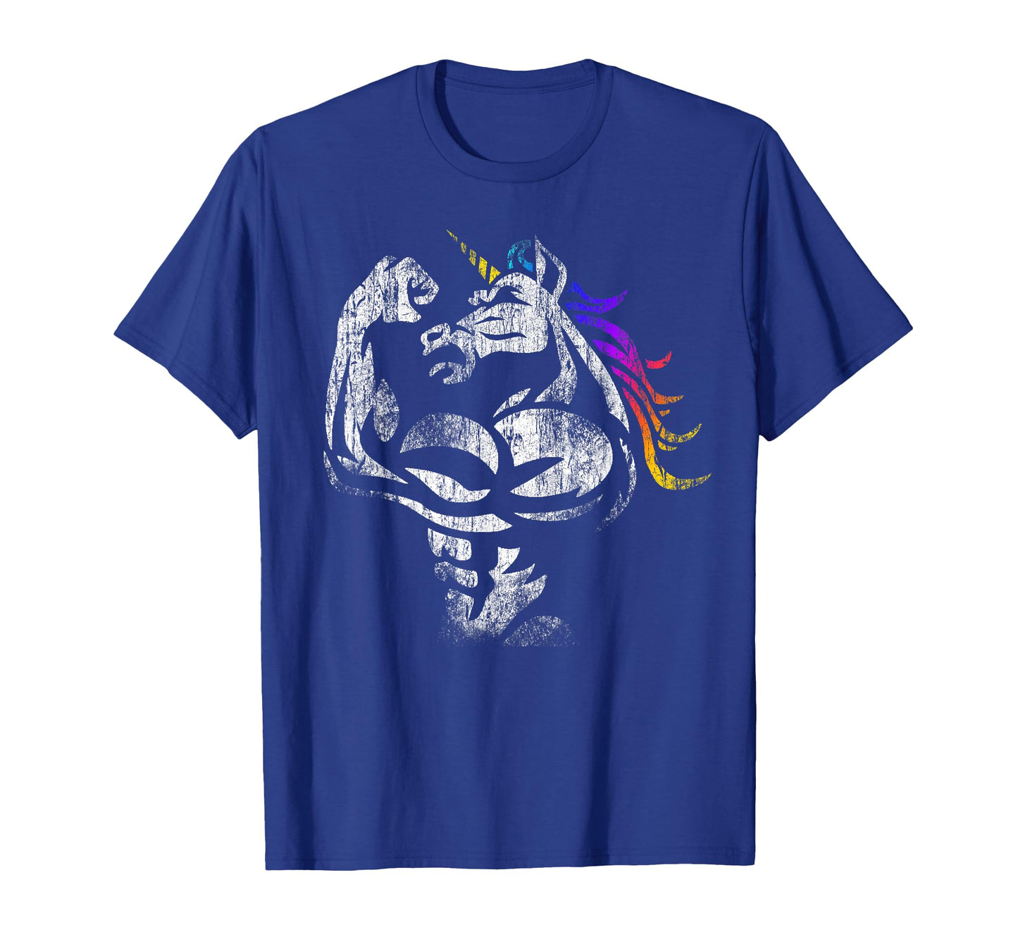 Unicorn Muscle Shirt Birthday Father's Day Gym T-Shirt T-Shirt