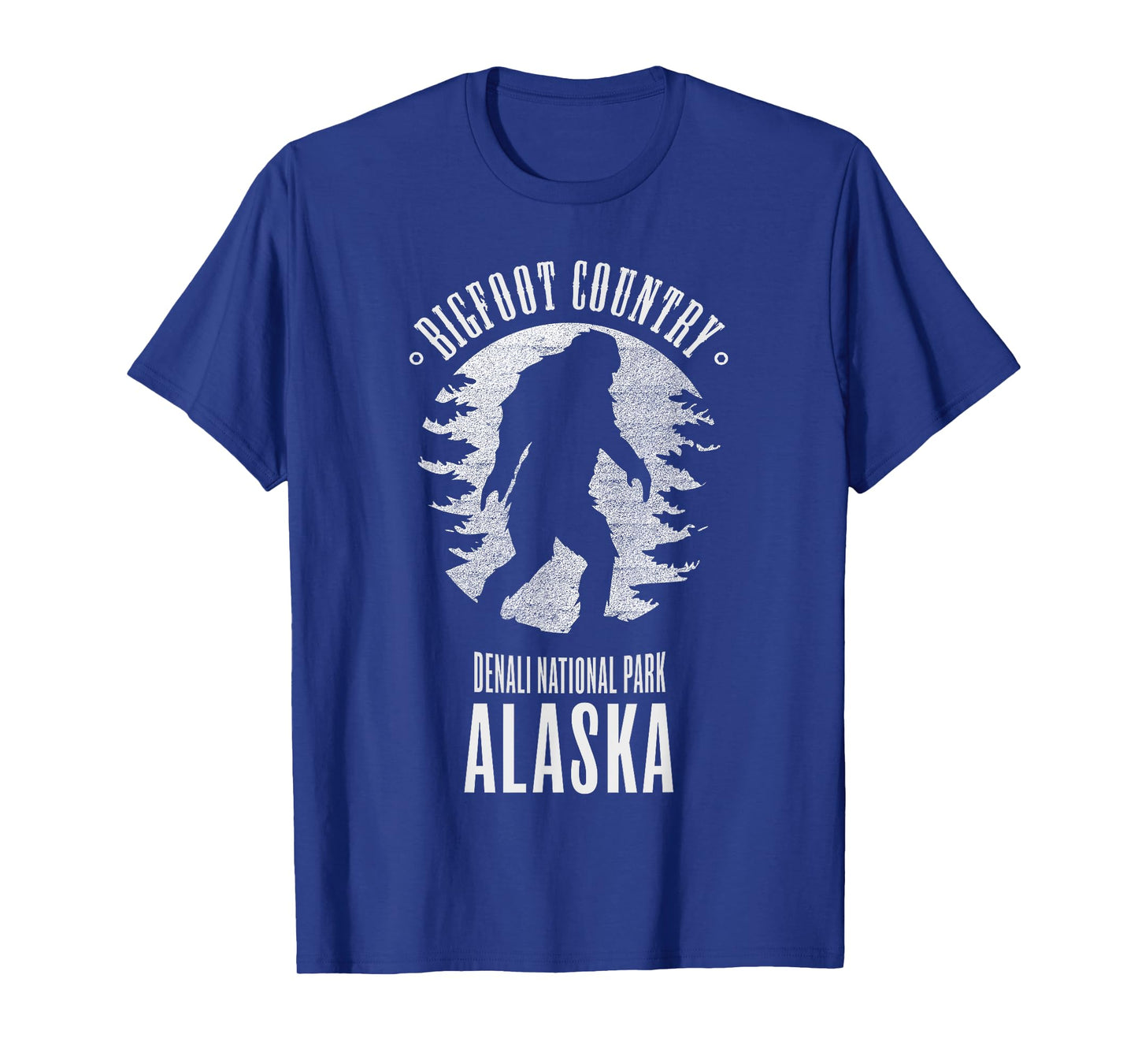 Bigfoot Alaska Denali National Park T Shirt T-Shirt